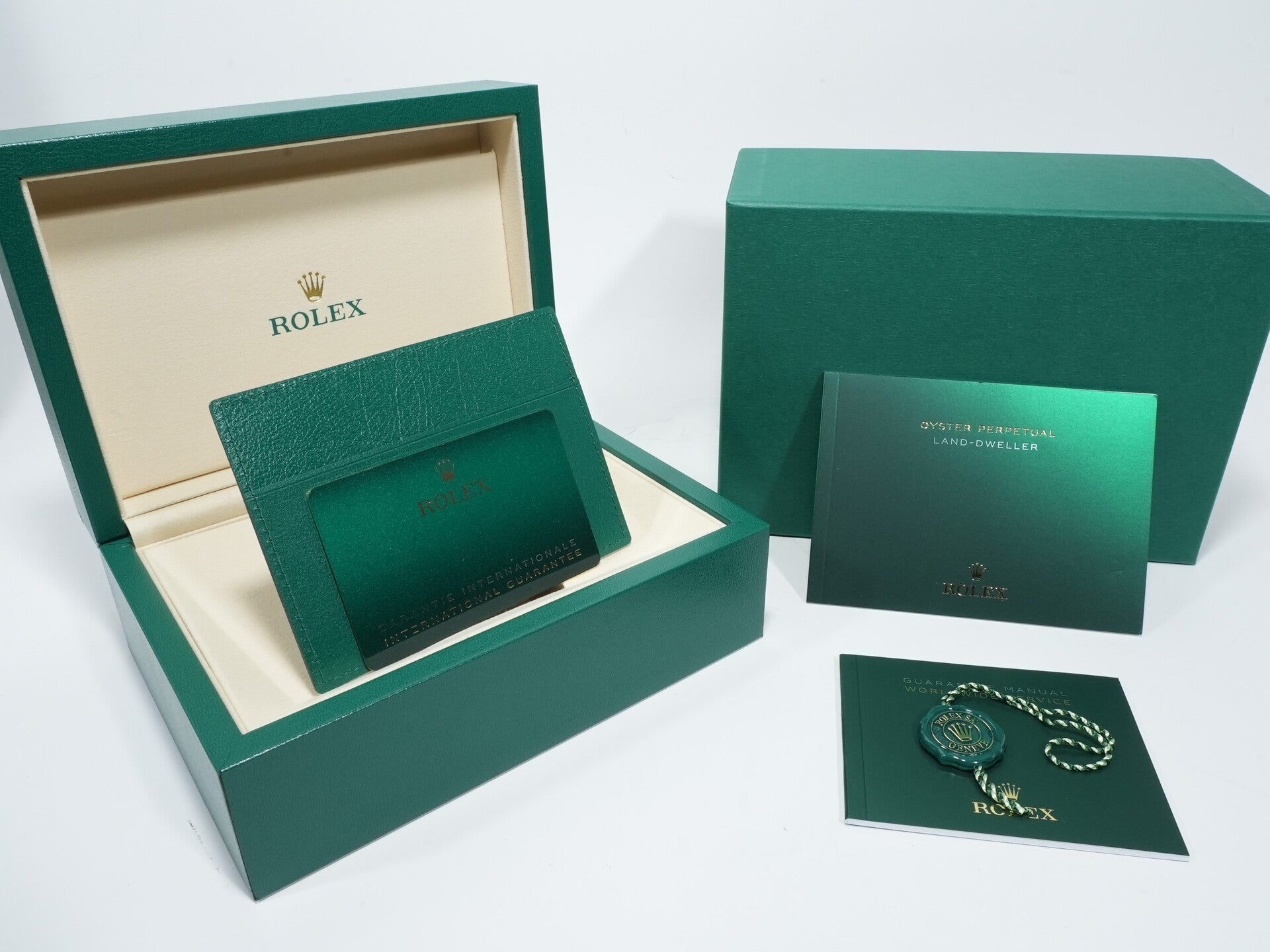 ロレックス ランドドゥエラー Ref.127334 ステンレススチール/ホワイトゴールド ホワイト文字盤 ジュビリーブレスレット 未使用 spa89wt9