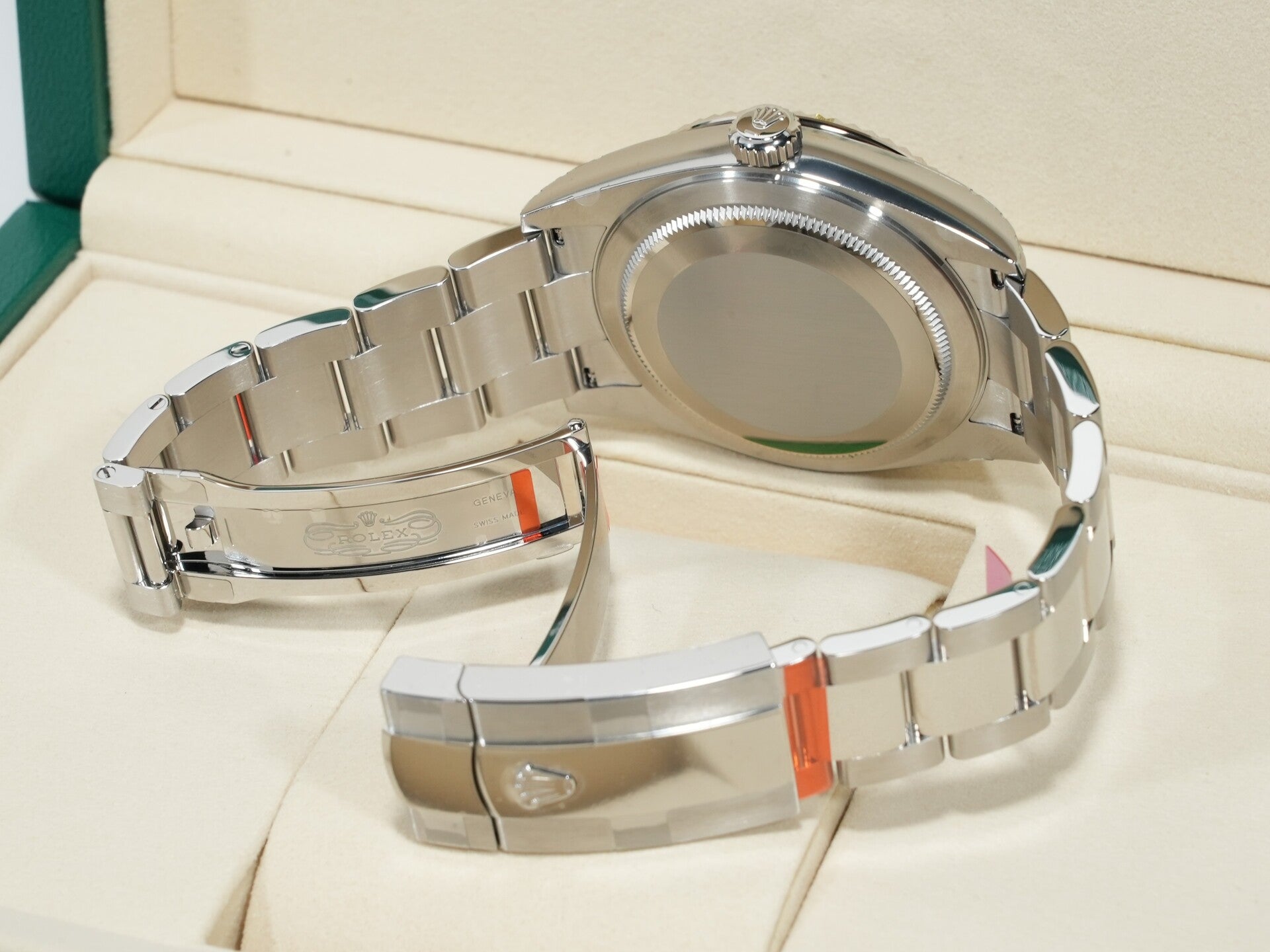 ロレックス スカイドゥエラー Ref.336934 ステンレススチール/ホワイトゴールド ブルー文字盤 オイスターブレスレット 未使用 t6v27hpj