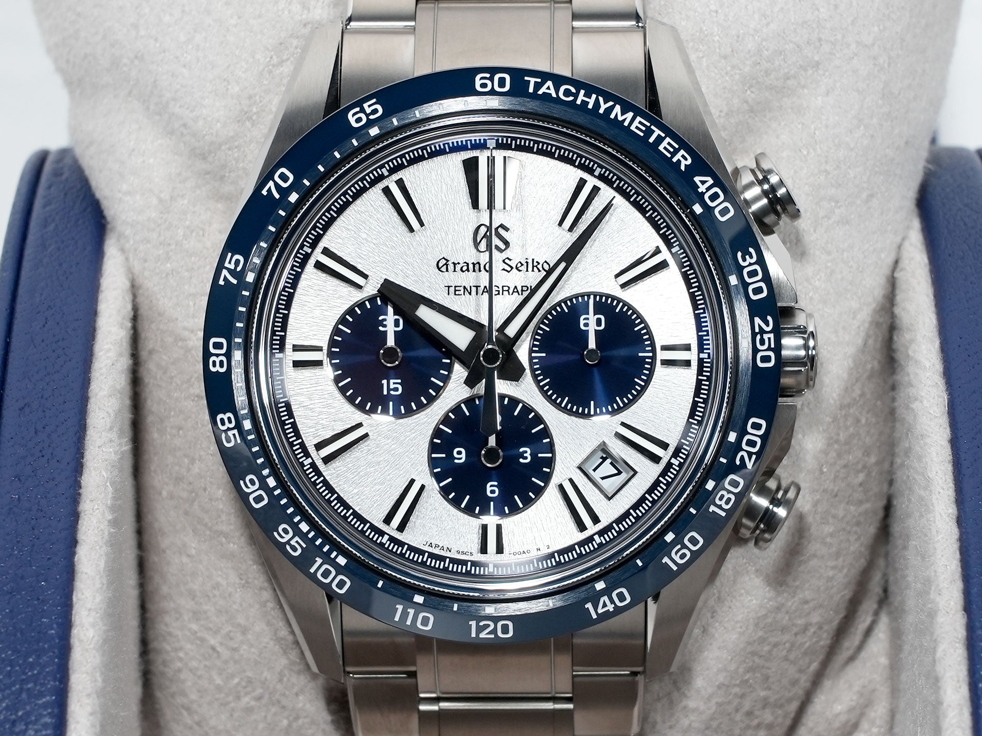 グランドセイコー エボリューション 9  テンタグラフ Ref.SLGC011 ブライトチタン シルバー文字盤 未使用 ajo3c5jt