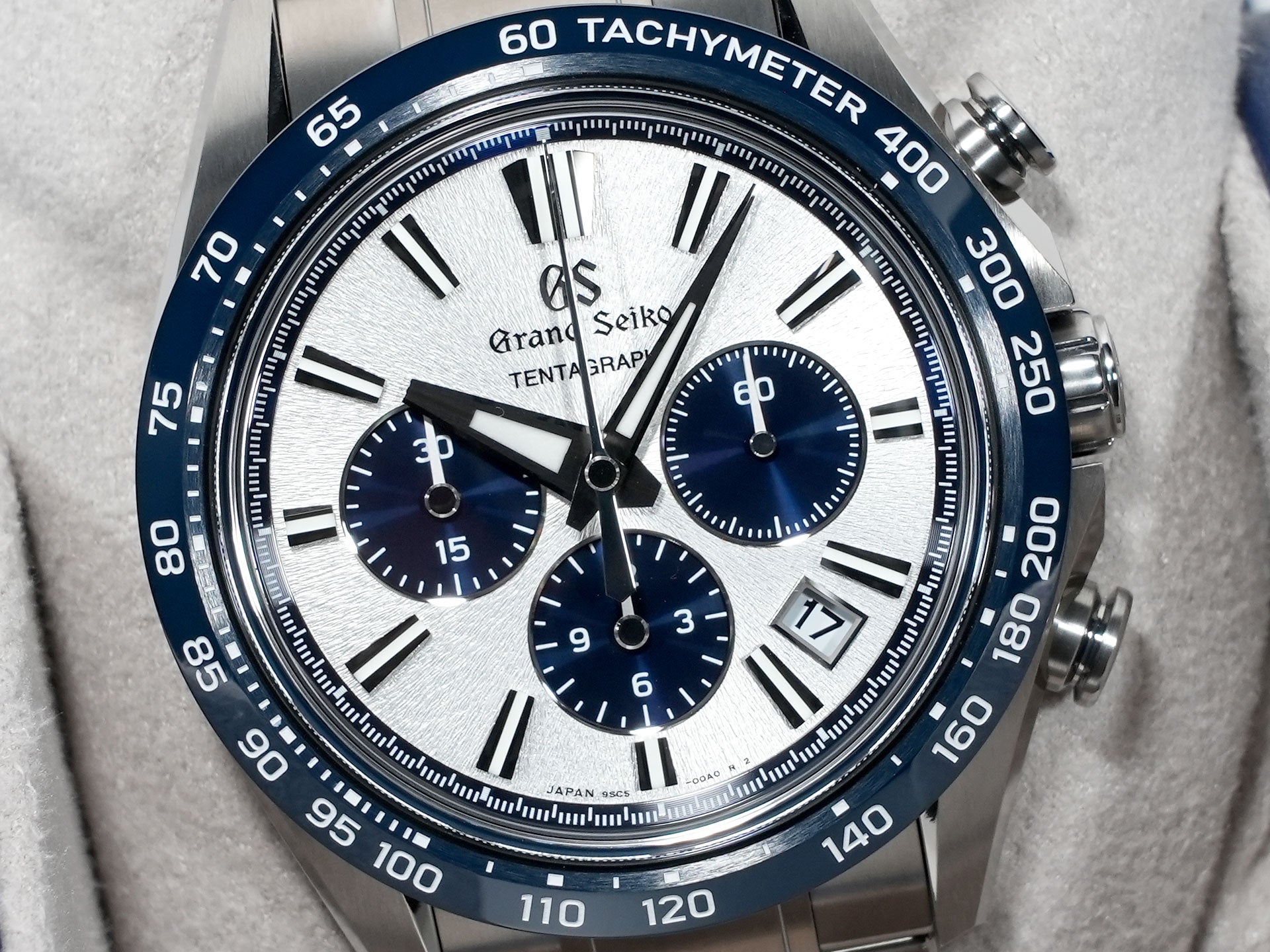 グランドセイコー エボリューション 9  テンタグラフ Ref.SLGC011 ブライトチタン シルバー文字盤 未使用 ajo3c5jt