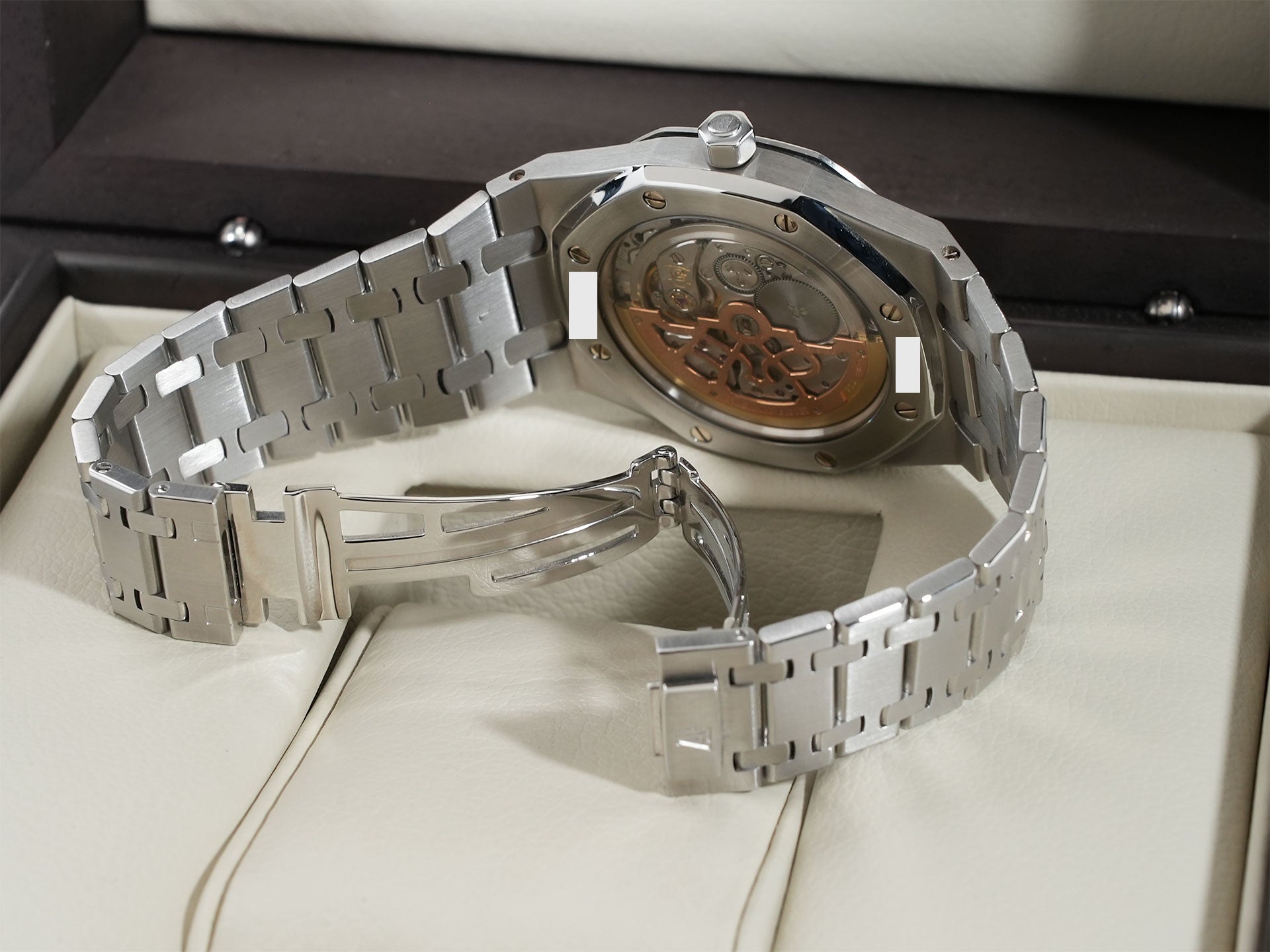 オーデマピゲ ロイヤルオーク ジャンボ エクストラ シン Ref.15202ST.O.0944ST ステンレススチール ホワイト文字盤 美中古 qm2rik7d