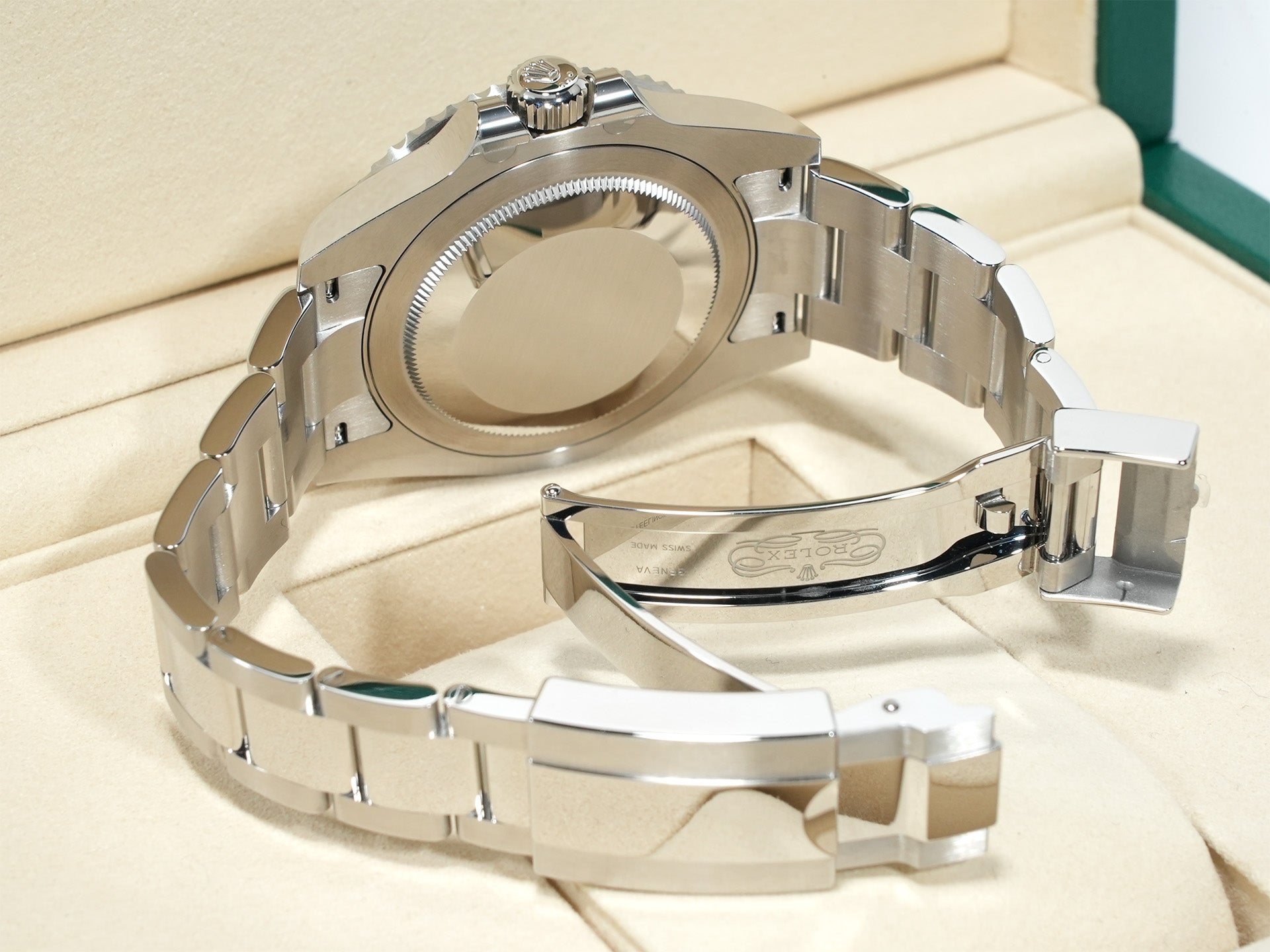 Rolex GMT-Master II Ref. 126720VTNR Stainless Steel Black Dial Oyster Bracelet Unused 8axn5jsc