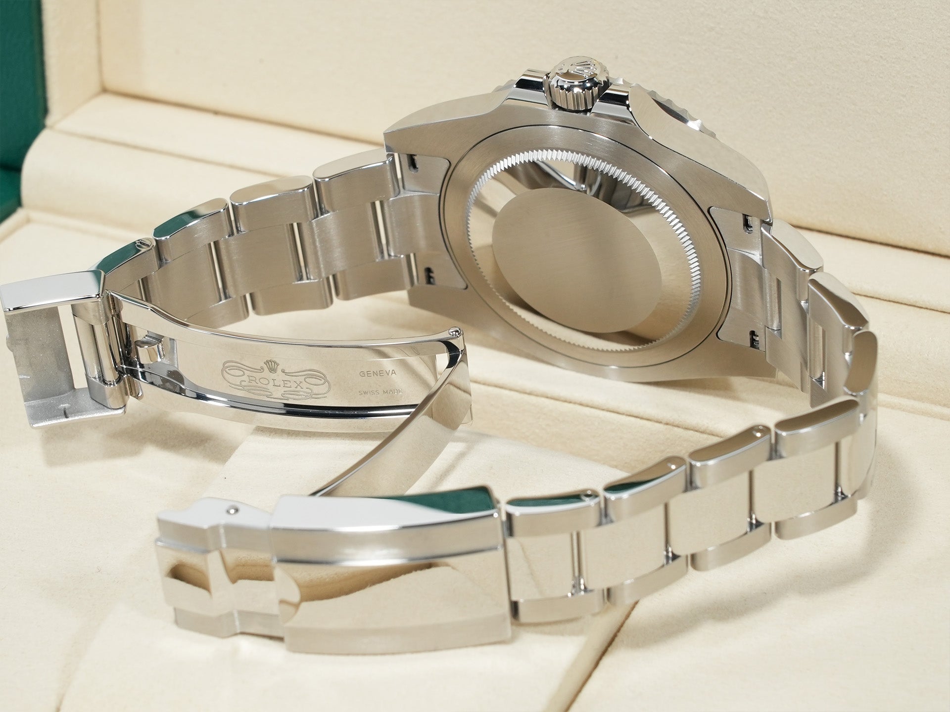 ロレックス GMTマスターII Ref.126710BLNR ステンレススチール ブラック文字盤 オイスターブレスレット 未使用 8pmsnxeo