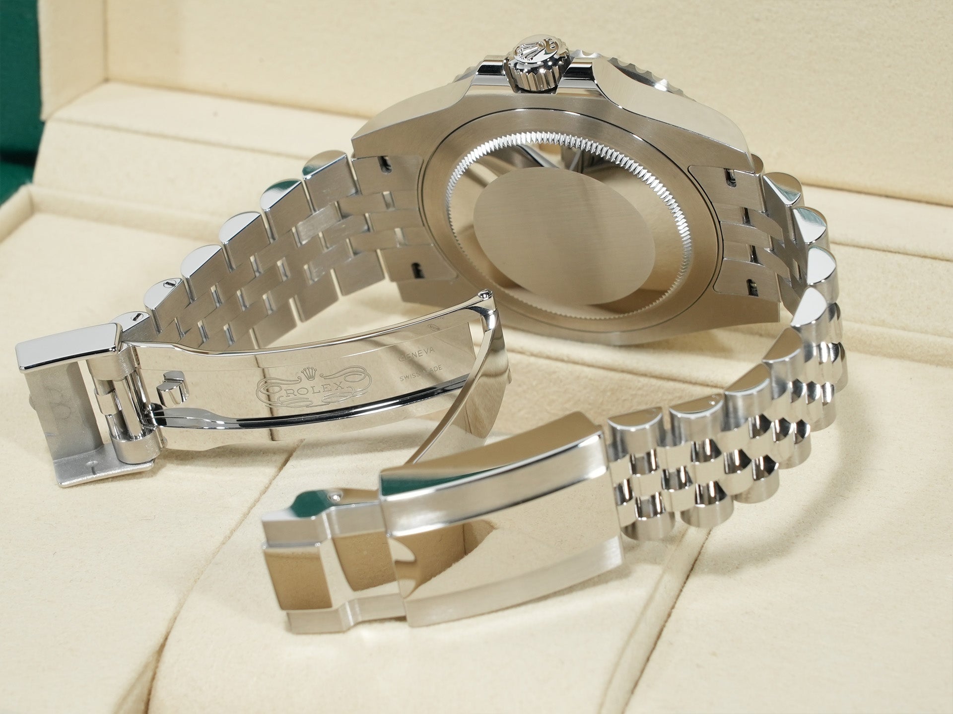 ロレックス GMTマスターII Ref.126710BLNR ステンレススチール ブラック文字盤 ジュビリーブレスレット 未使用 k68msjwd