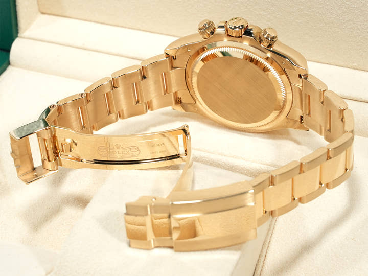 ロレックス デイトナ Ref.126508 イエローゴールド グリーン文字盤 未使用 ktywuiyb