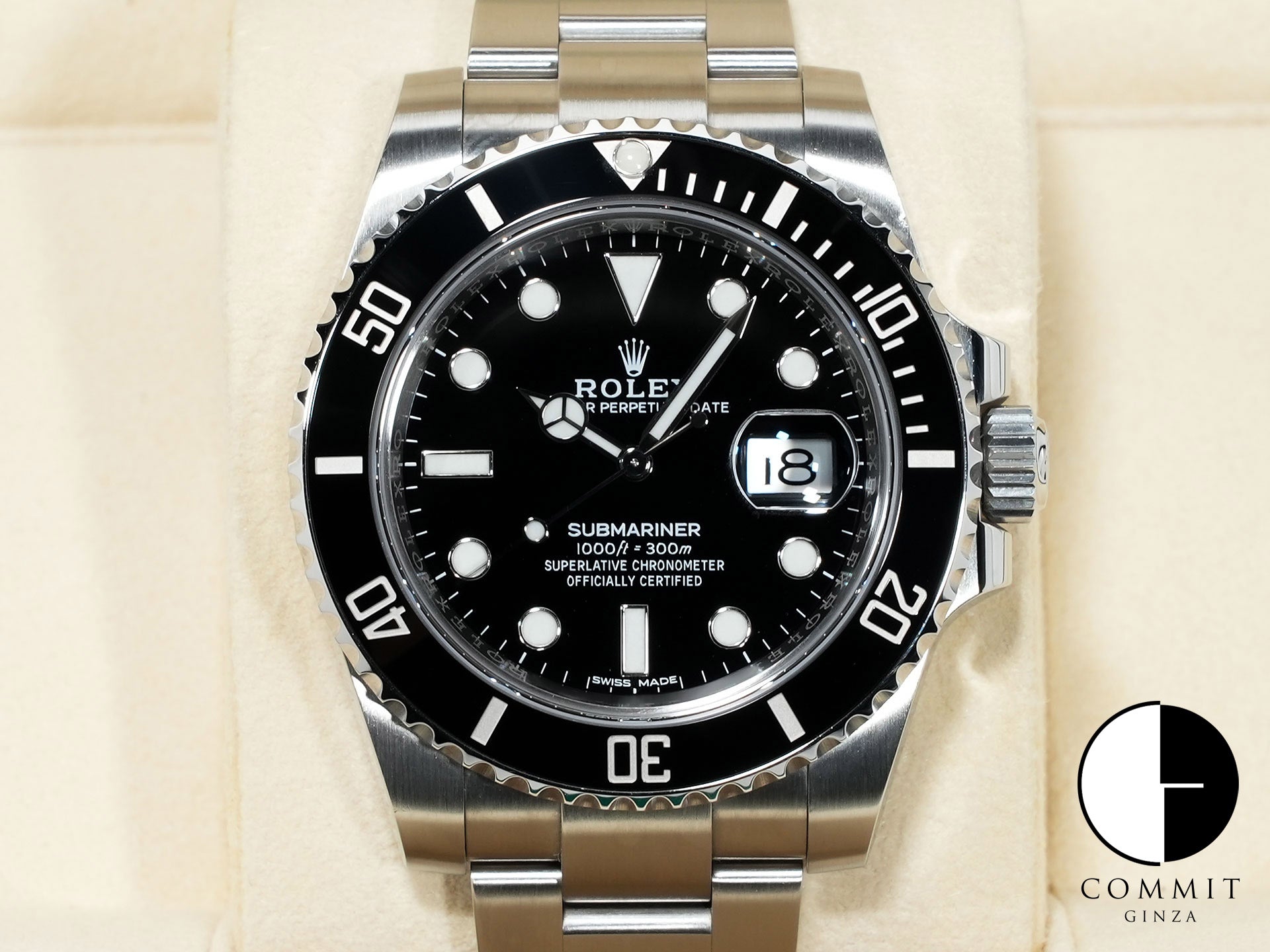 ロレックス サブマリーナー デイト Ref.116610LN ステンレススチール ブラック文字盤 中古 d3kk43zm