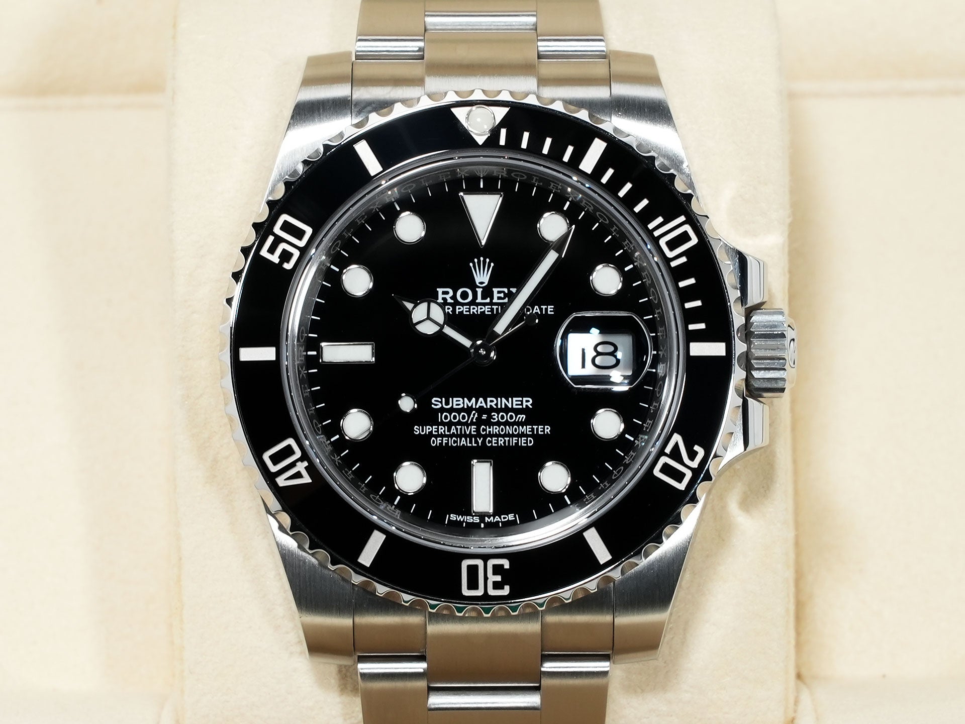 ロレックス サブマリーナー デイト Ref.116610LN ステンレススチール ブラック文字盤 中古 d3kk43zm