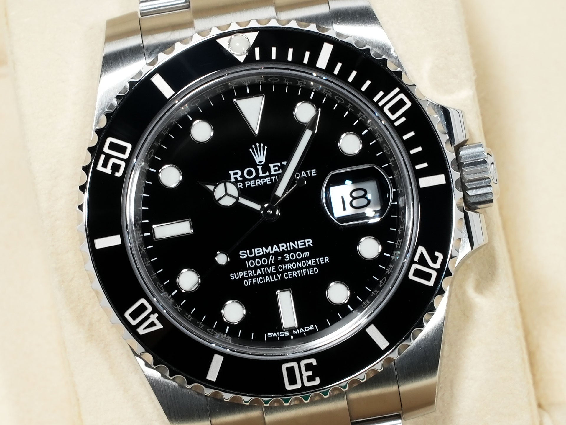 ロレックス サブマリーナー デイト Ref.116610LN ステンレススチール ブラック文字盤 中古 d3kk43zm