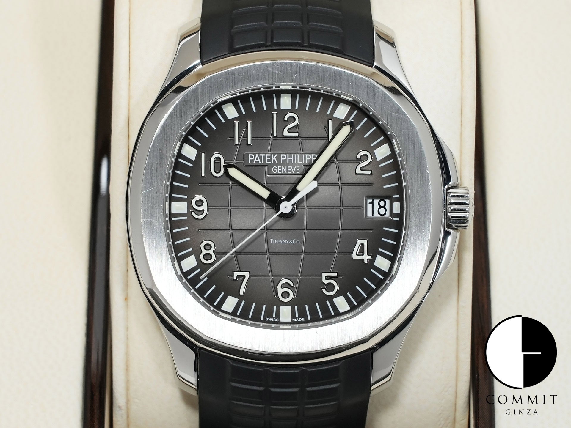 パテックフィリップ アクアノート TIFFANY＆CO. Ref.5167A-001 ステンレススチール ブラック文字盤 中古 m4j64sq3