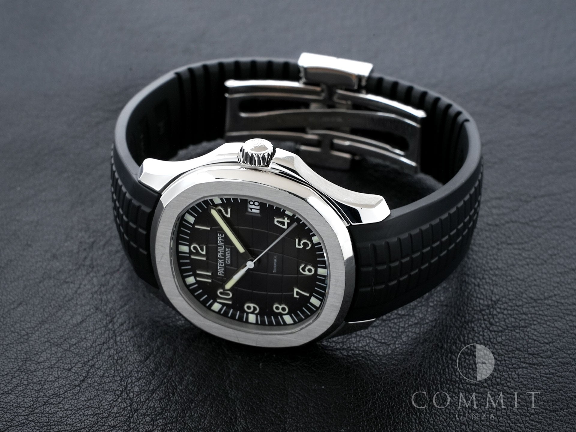 Patek Philippe Aquanaut TIFFANY & CO. Ref. 5167A-001 Stainless Steel Black Dial Pre-owned m4j64sq3