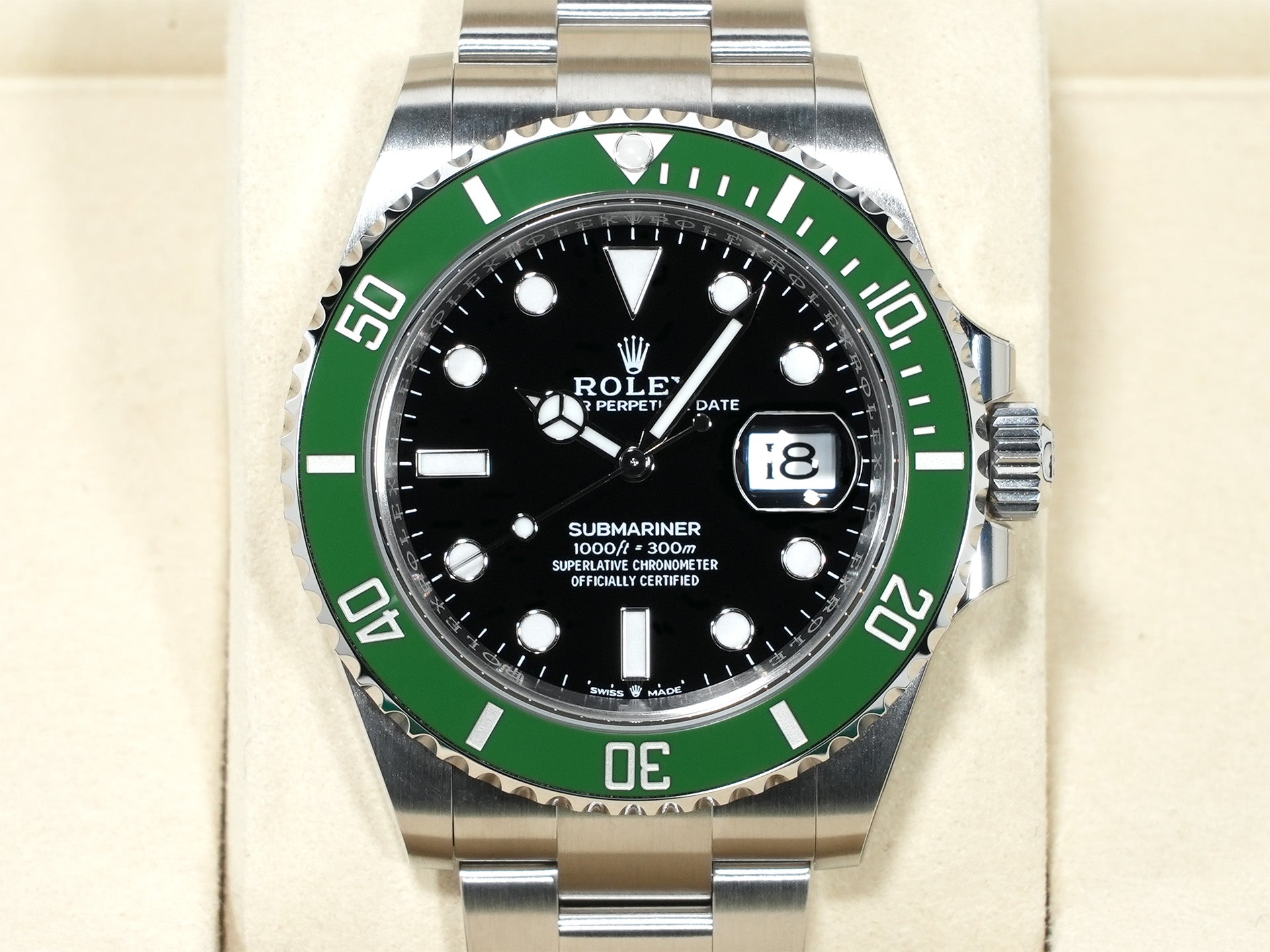 ロレックス サブマリーナー デイト Ref.126610LV ステンレススチール ブラック文字盤 未使用 3wf4mjbz