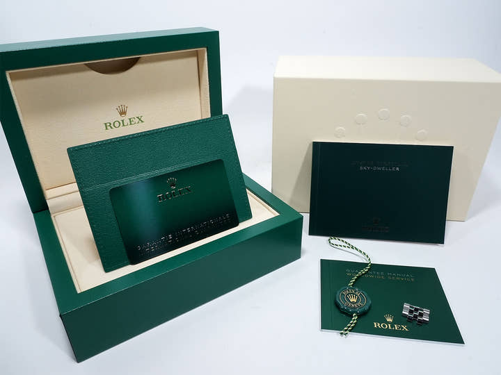 ロレックス スカイドゥエラー Ref.336934 ステンレススチール/ホワイトゴールド ブラック文字盤 ジュビリーブレスレット 中古 isuruare