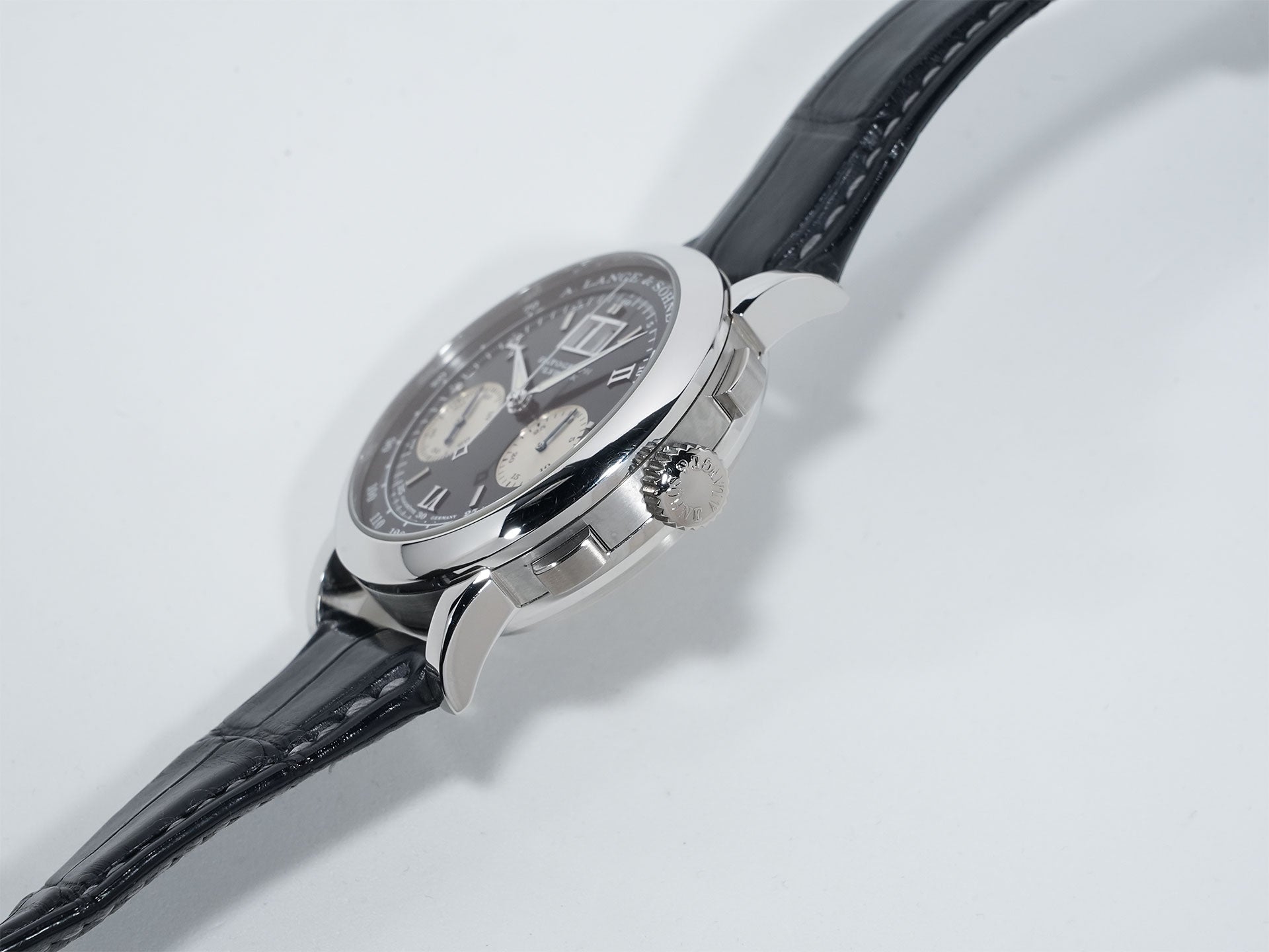 A.ランゲ＆ゾーネ ダトグラフ Ref.403.035 プラチナ ブラック文字盤 中古 6i9rk3ra