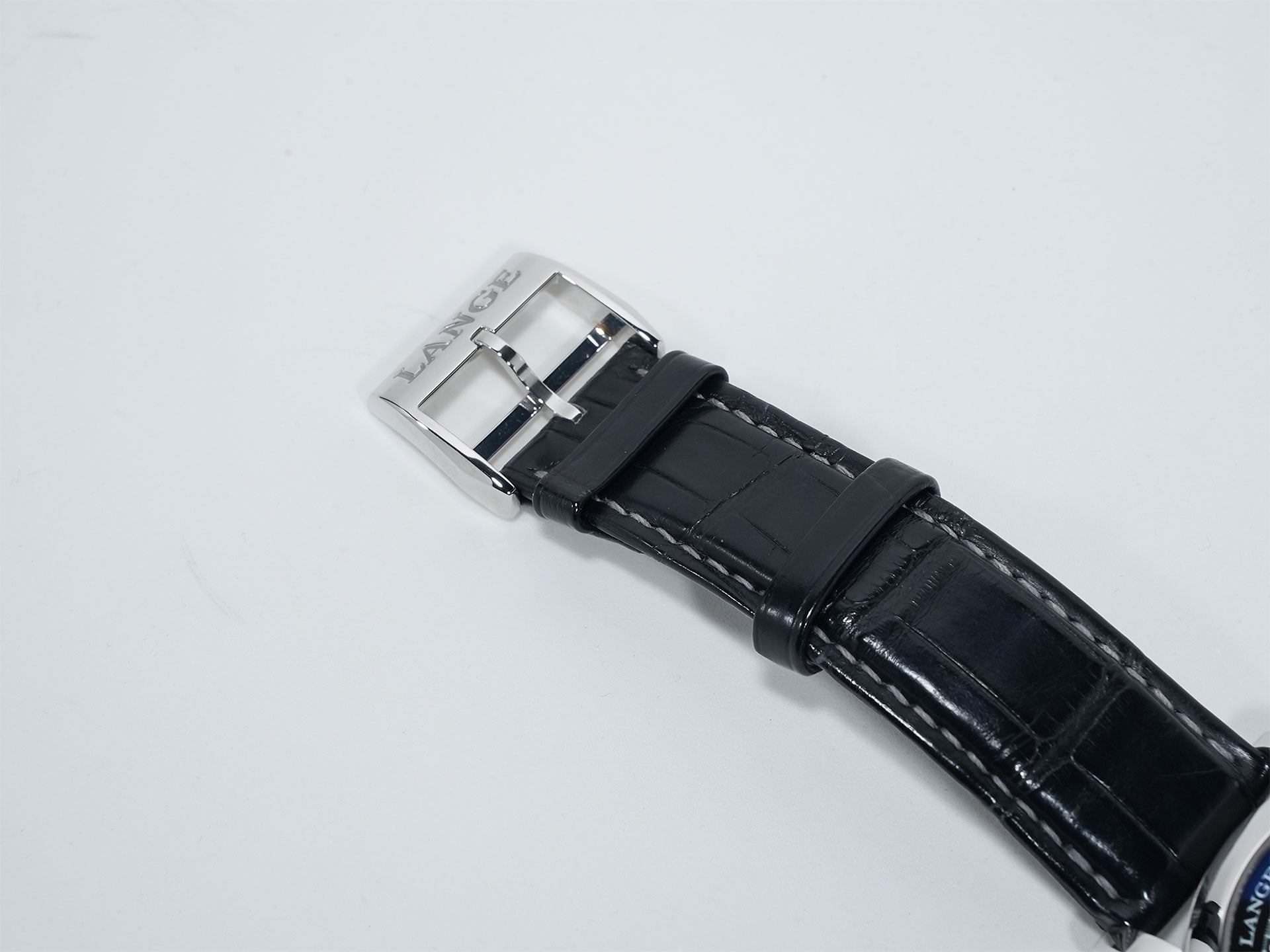 A.ランゲ＆ゾーネ ダトグラフ Ref.403.035 プラチナ ブラック文字盤 中古 6i9rk3ra