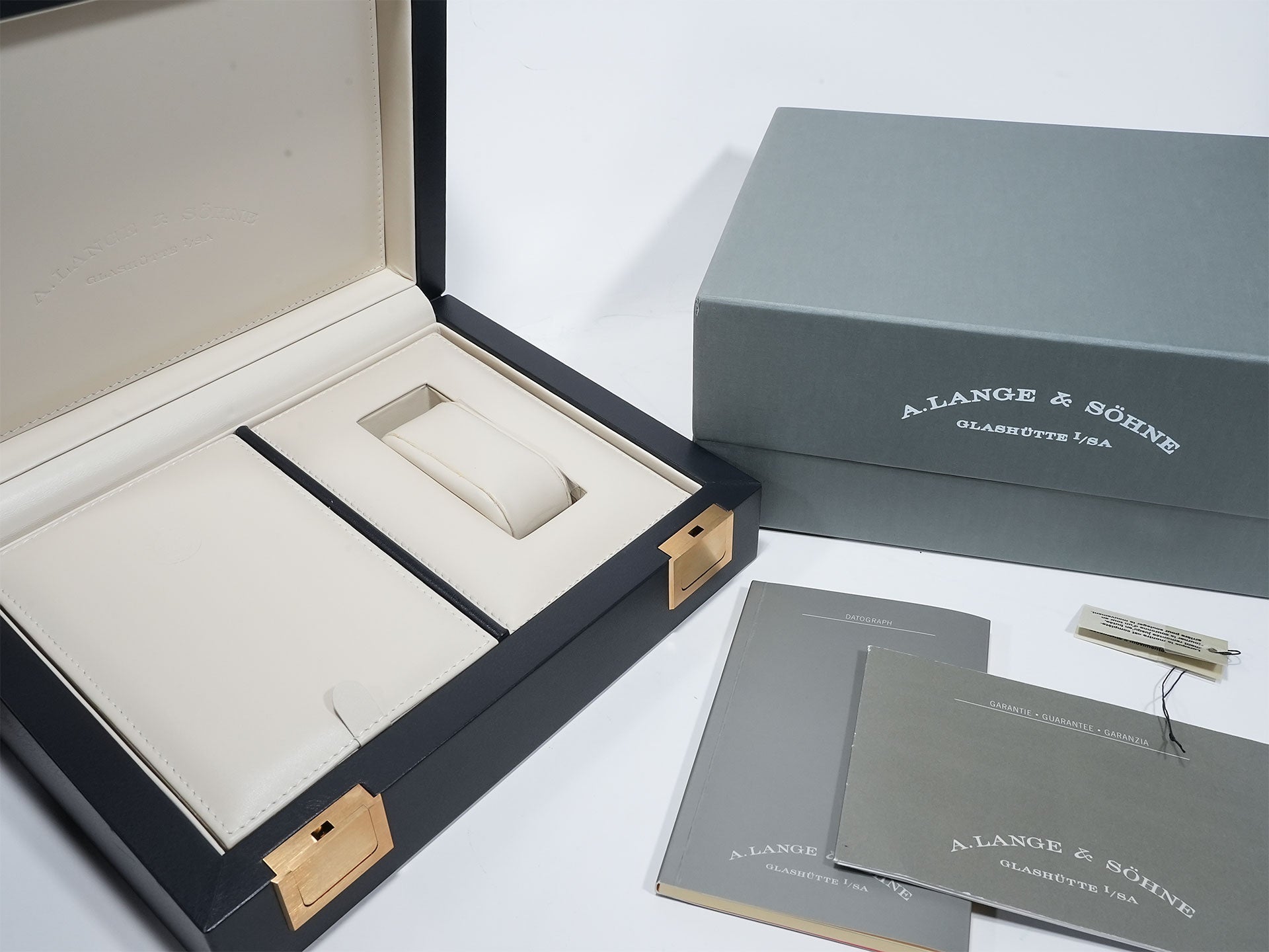 A.ランゲ＆ゾーネ ダトグラフ Ref.403.035 プラチナ ブラック文字盤 中古 6i9rk3ra