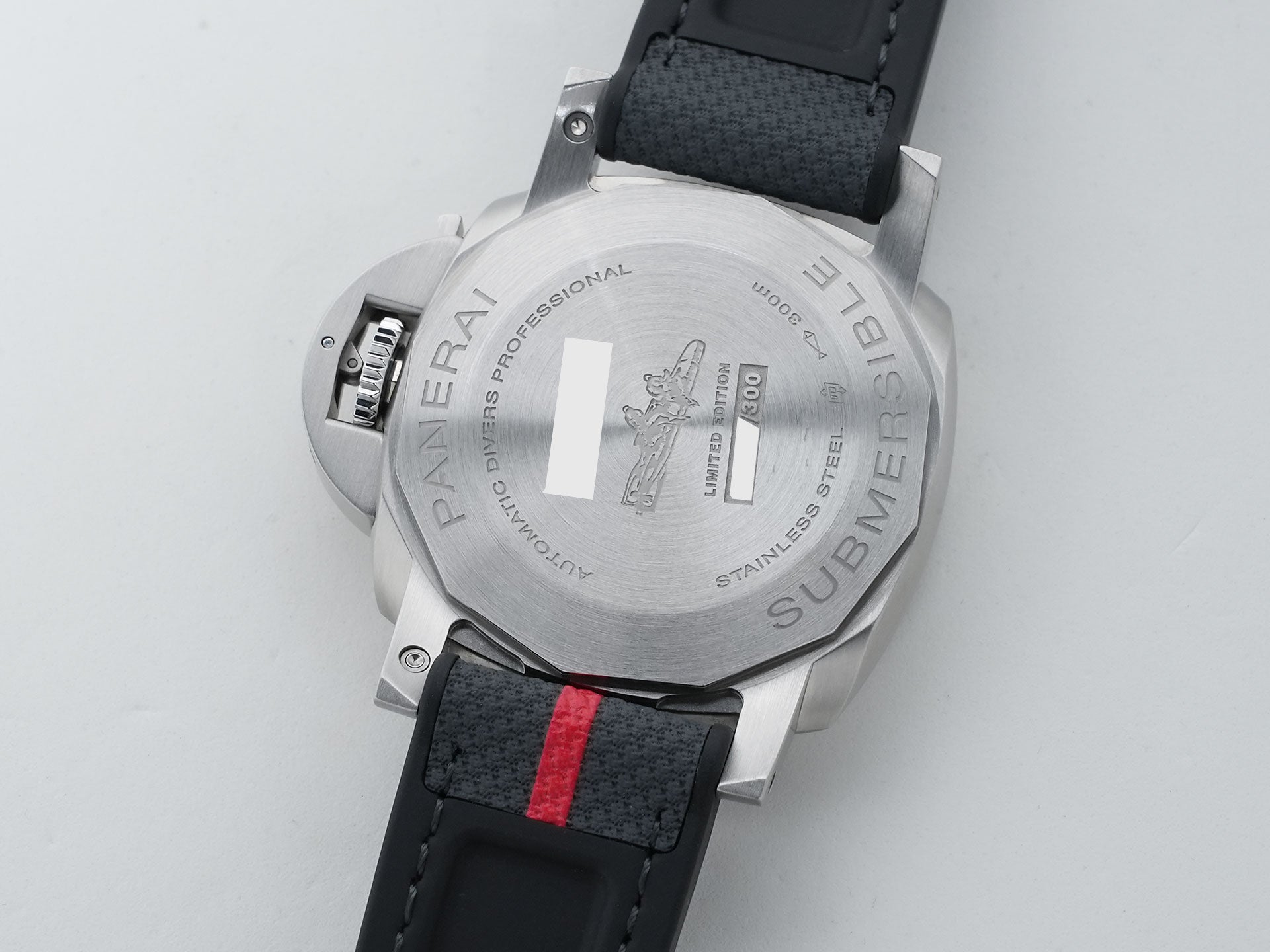 パネライ サブマーシブル ルナ・ロッサ Ref.PAM01565 ステンレススチール ブルー文字盤 極美品 v8egdswg