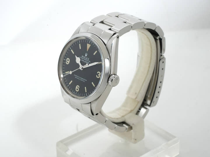 ロレックス エクスプローラーI Ref.1016 ステンレススチール ブラック文字盤 中古 6c5ph384