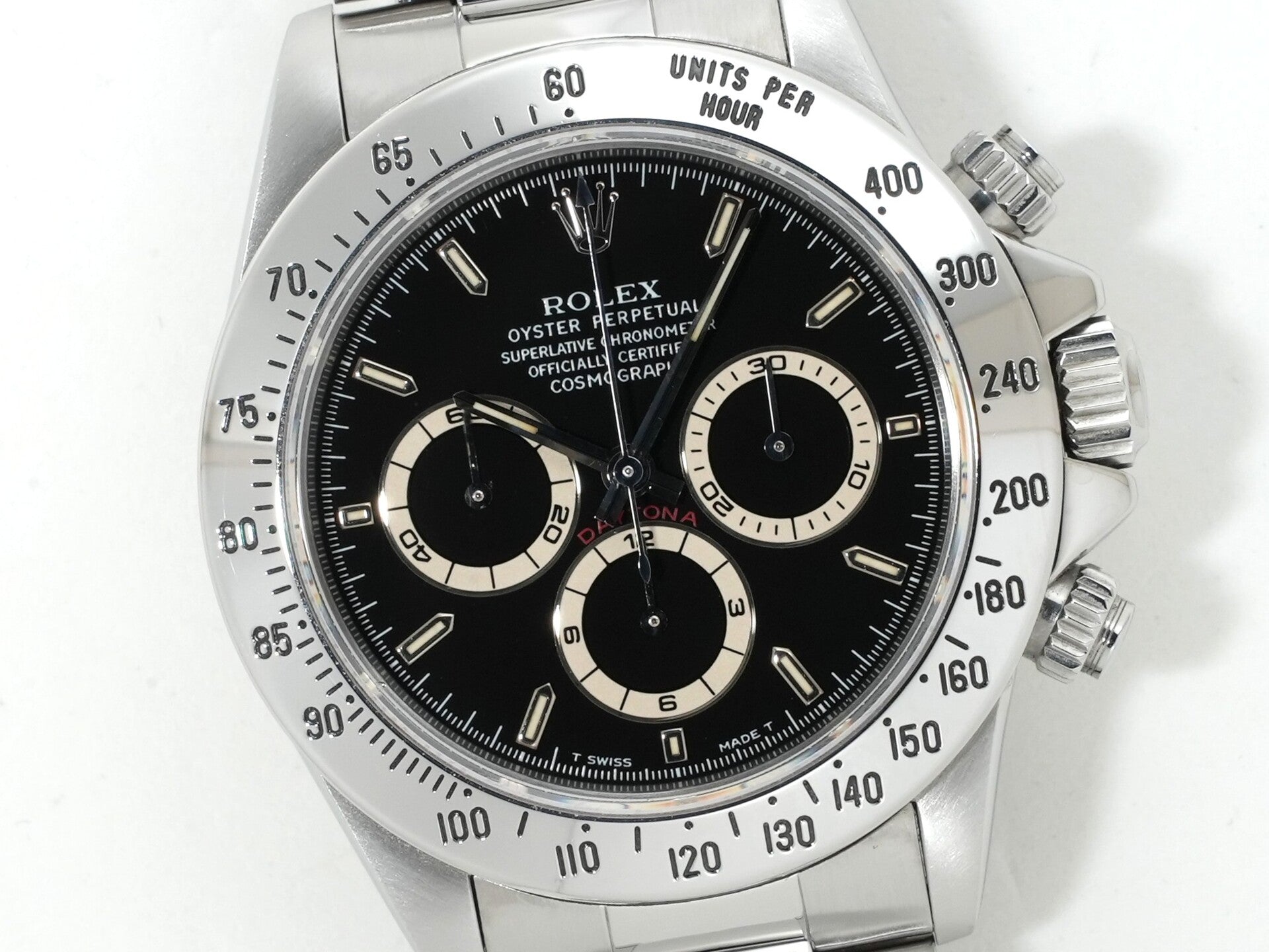 Rolex Daytona El Primero Ref. 16520 Stainless Steel Black Dial Pre-owned 6odnnmc7