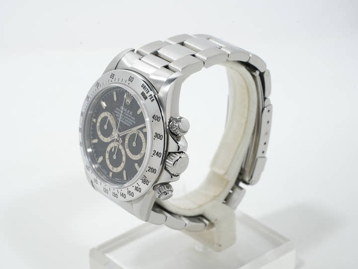 Rolex Daytona El Primero Ref. 16520 Stainless Steel Black Dial Pre-owned 6odnnmc7