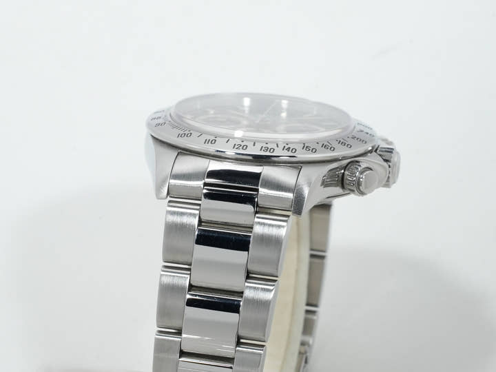 Rolex Daytona El Primero Ref. 16520 Stainless Steel Black Dial Pre-owned 6odnnmc7