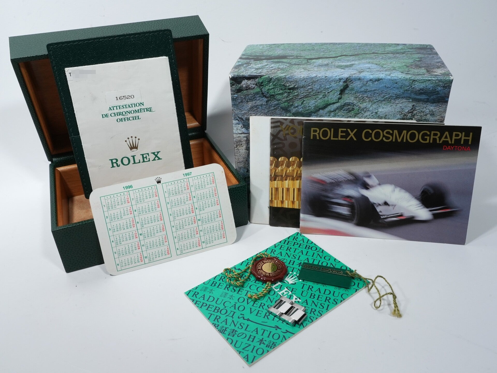 Rolex Daytona El Primero Ref. 16520 Stainless Steel Black Dial Pre-owned 6odnnmc7