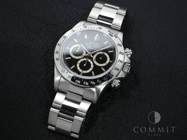 Rolex Daytona El Primero Ref. 16520 Stainless Steel Black Dial Pre-owned 6odnnmc7
