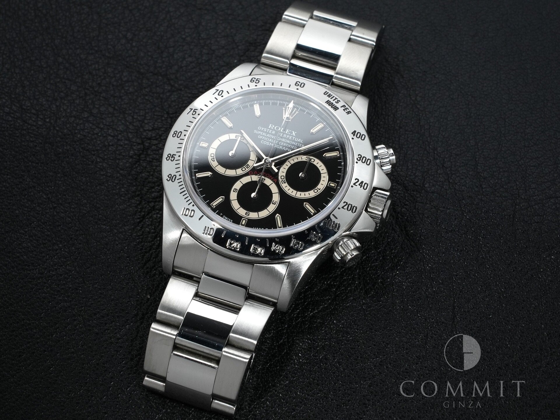 Rolex Daytona El Primero Ref. 16520 Stainless Steel Black Dial Pre-owned 6odnnmc7