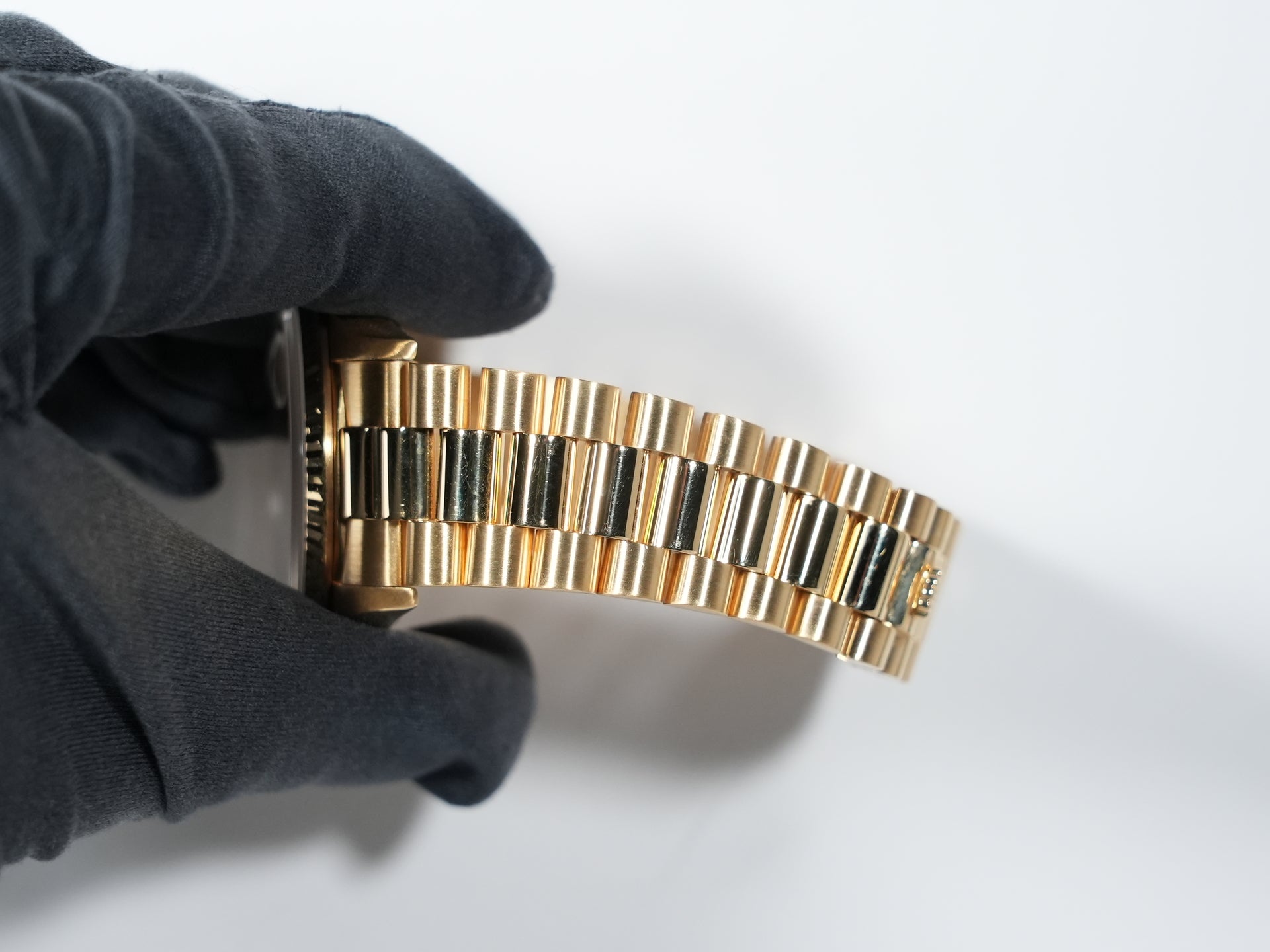 ロレックス デイデイト36 Ref.18238A イエローゴールド シャンパンx10Pダイヤ文字盤 中古 2dgaxcpt