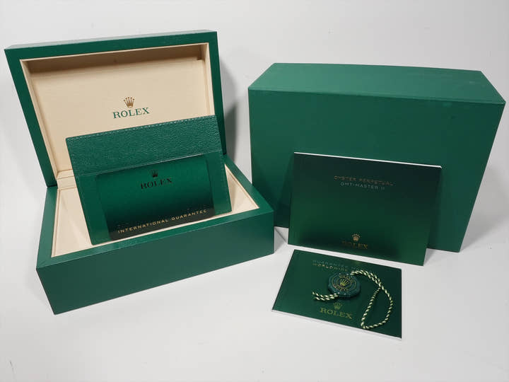 Rolex GMT-Master II Ref. 126710BLNR Stainless Steel Black Dial Oyster Bracelet Unused cvayy4rz