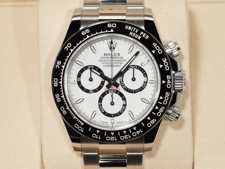 Rolex Daytona Ref. 126500LN Stainless Steel White Dial Unused icjy6uyt