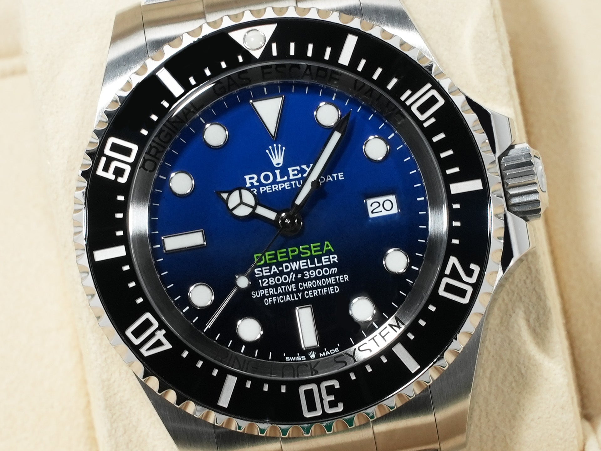 Rolex Sea-Dweller Deepsea Ref. 126660 Stainless Steel D-Blue Dial Excellent Condition m5bqdbwg