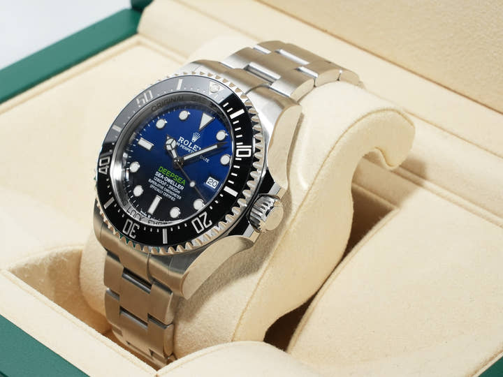 Rolex Sea-Dweller Deepsea Ref. 126660 Stainless Steel D-Blue Dial Excellent Condition m5bqdbwg