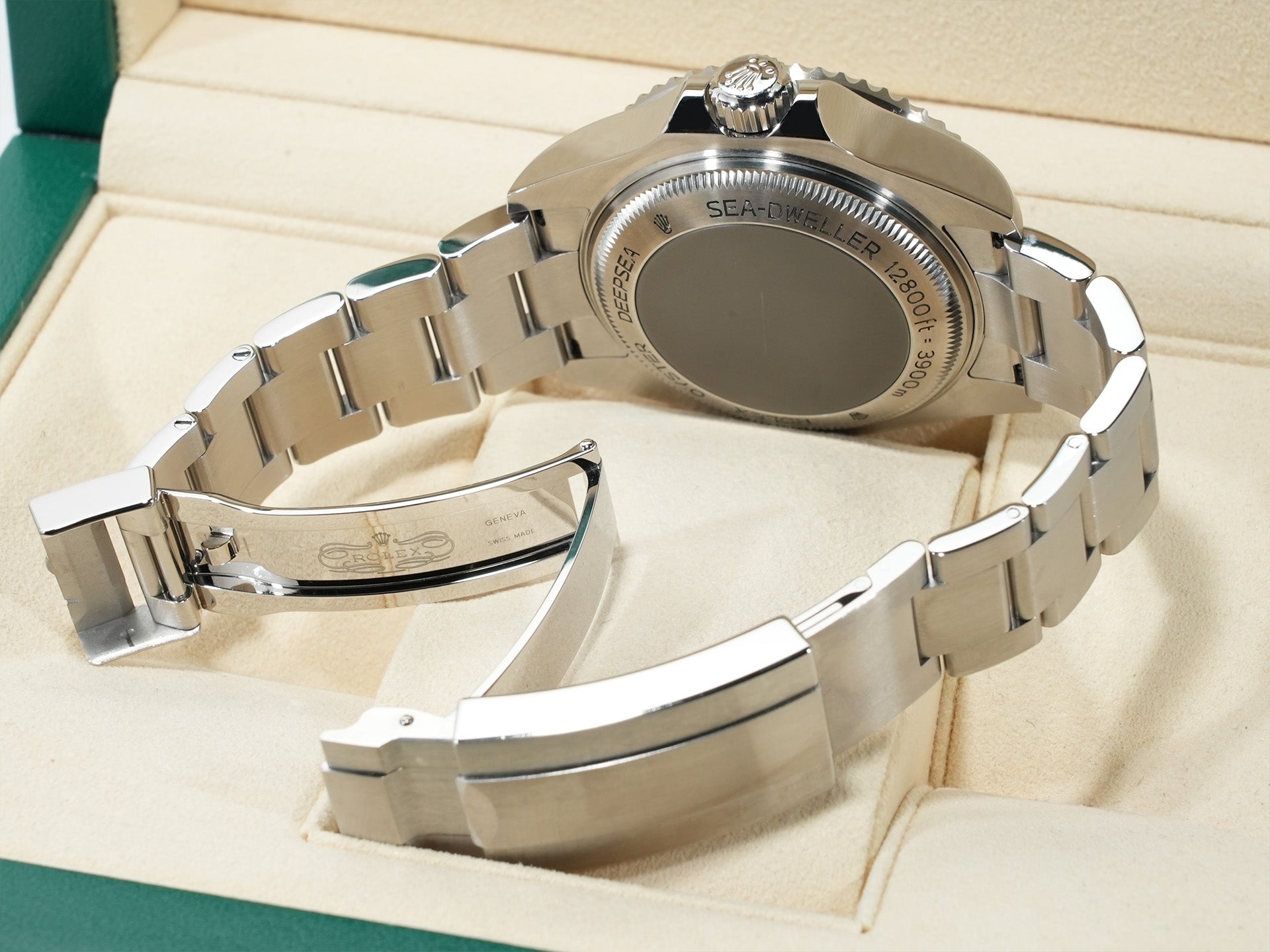 Rolex Sea-Dweller Deepsea Ref. 126660 Stainless Steel D-Blue Dial Excellent Condition m5bqdbwg