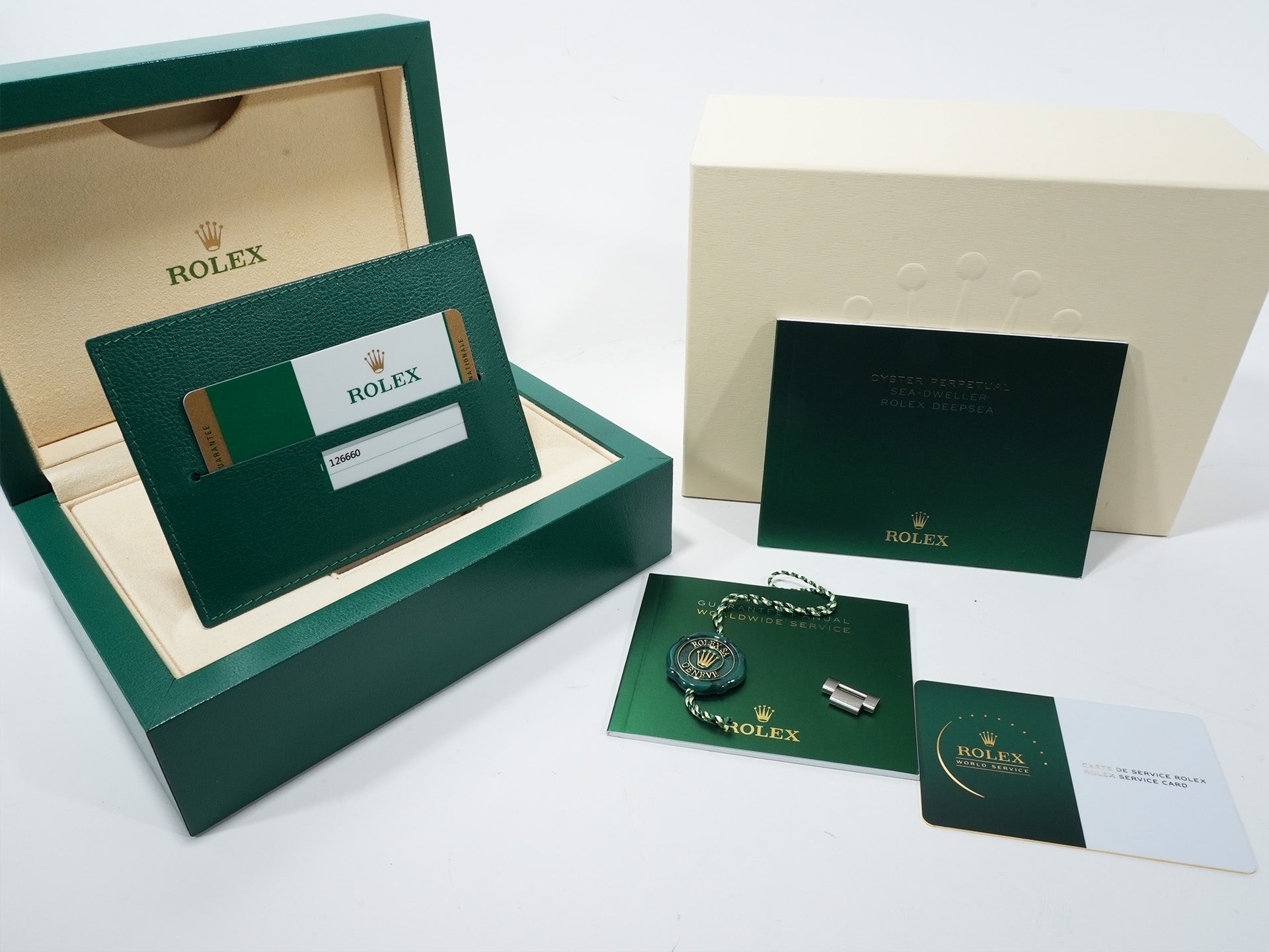 Rolex Sea-Dweller Deepsea Ref. 126660 Stainless Steel D-Blue Dial Excellent Condition m5bqdbwg