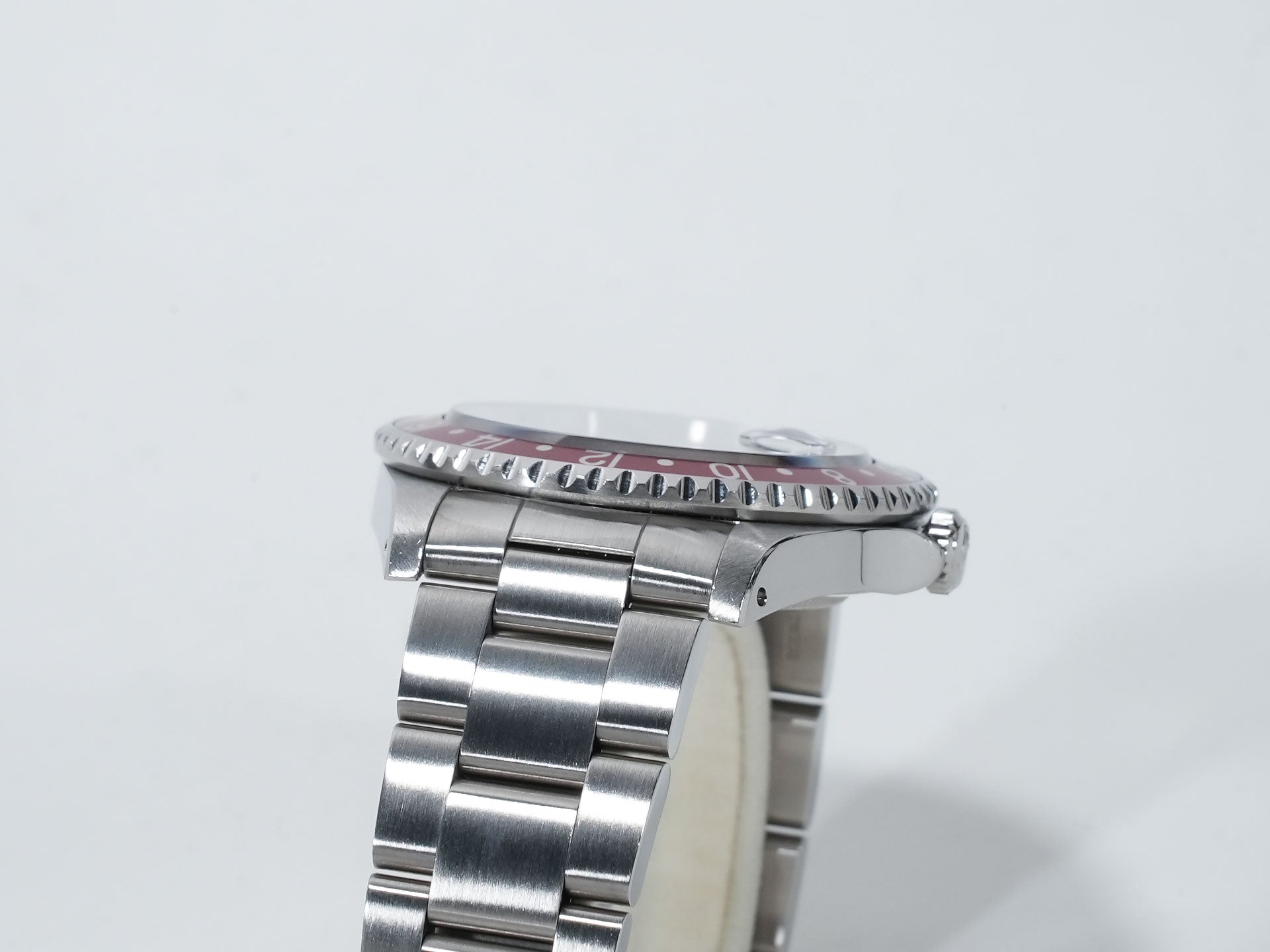 Rolex GMT-Master Ref. 16700 Stainless Steel Black Dial Oyster Bracelet Pre-owned b4xgf37w