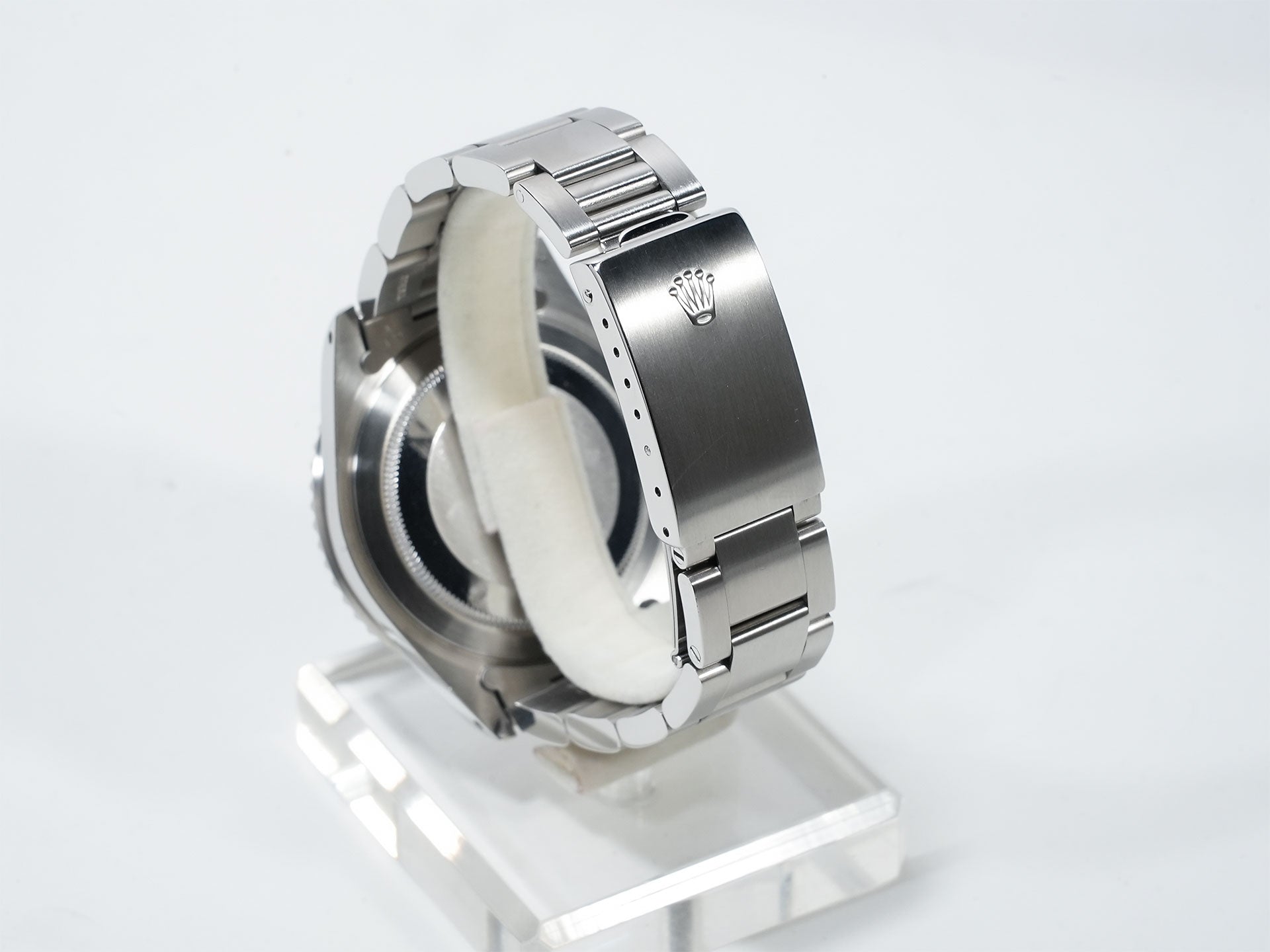 Rolex GMT-Master Ref. 16700 Stainless Steel Black Dial Oyster Bracelet Pre-owned b4xgf37w