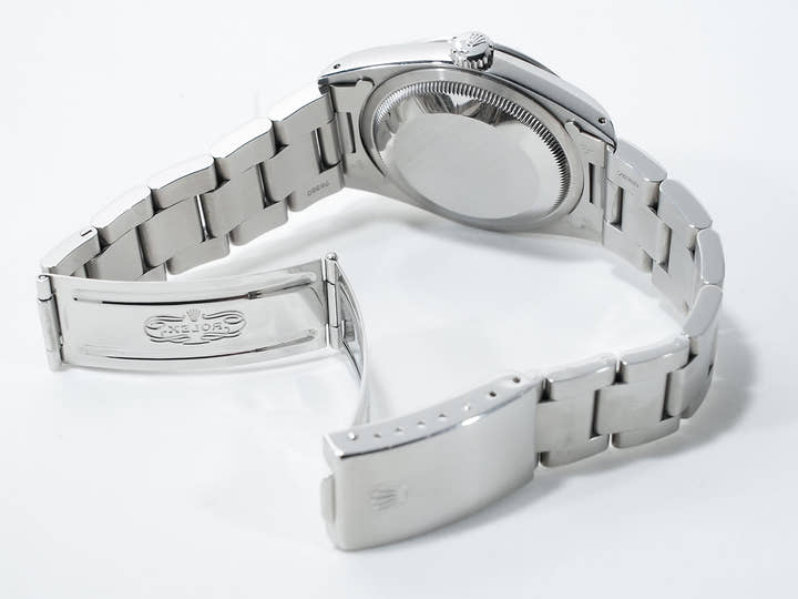 Pre-owned Rolex Explorer I Ref. 14270 Stainless Steel Black Dial Oyster Bracelet 9dhbwgie