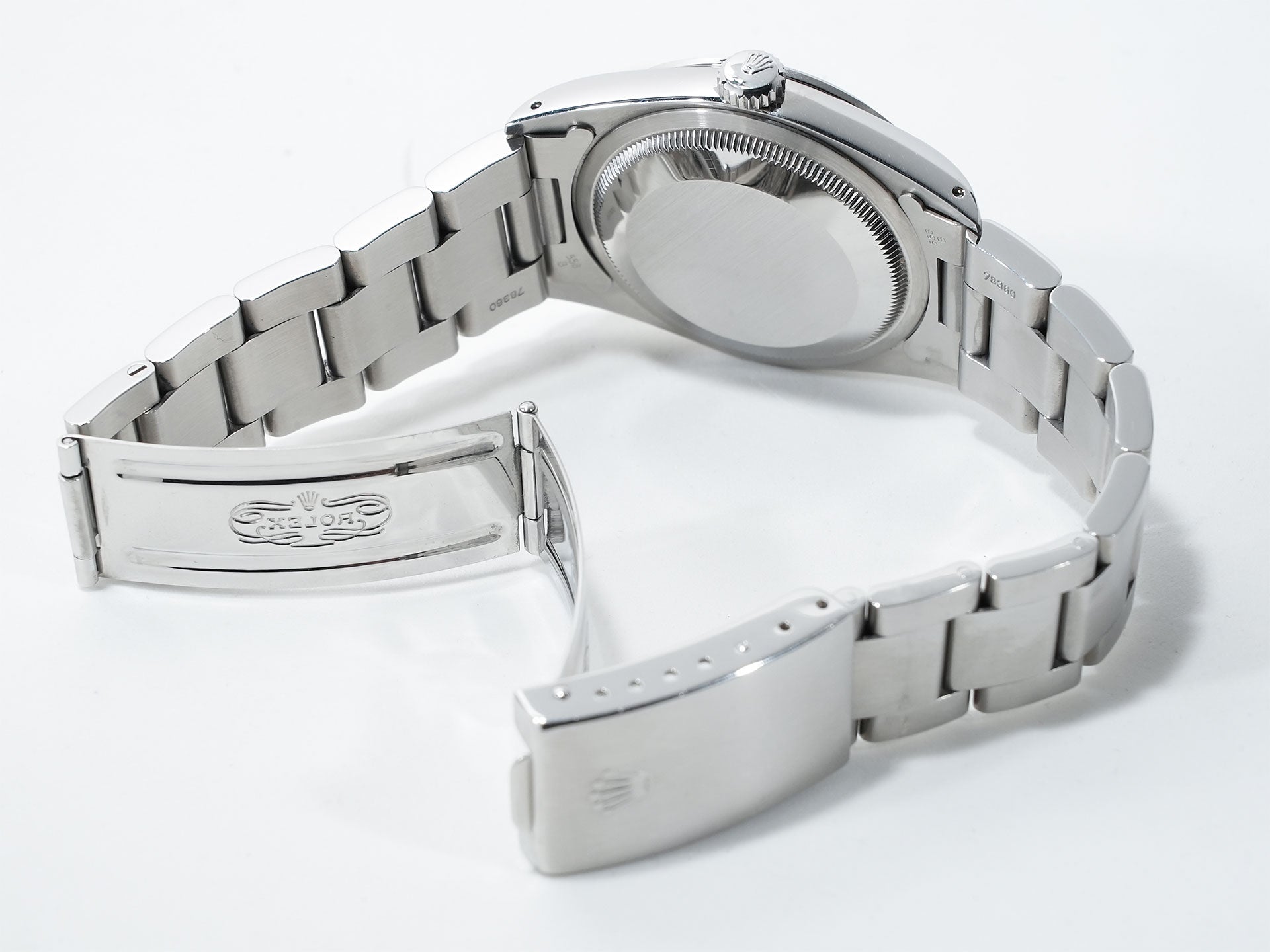 Pre-owned Rolex Explorer I Ref. 14270 Stainless Steel Black Dial Oyster Bracelet 9dhbwgie