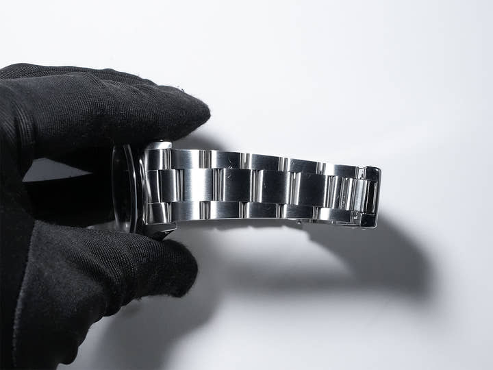 Pre-owned Rolex Explorer I Ref. 14270 Stainless Steel Black Dial Oyster Bracelet 9dhbwgie