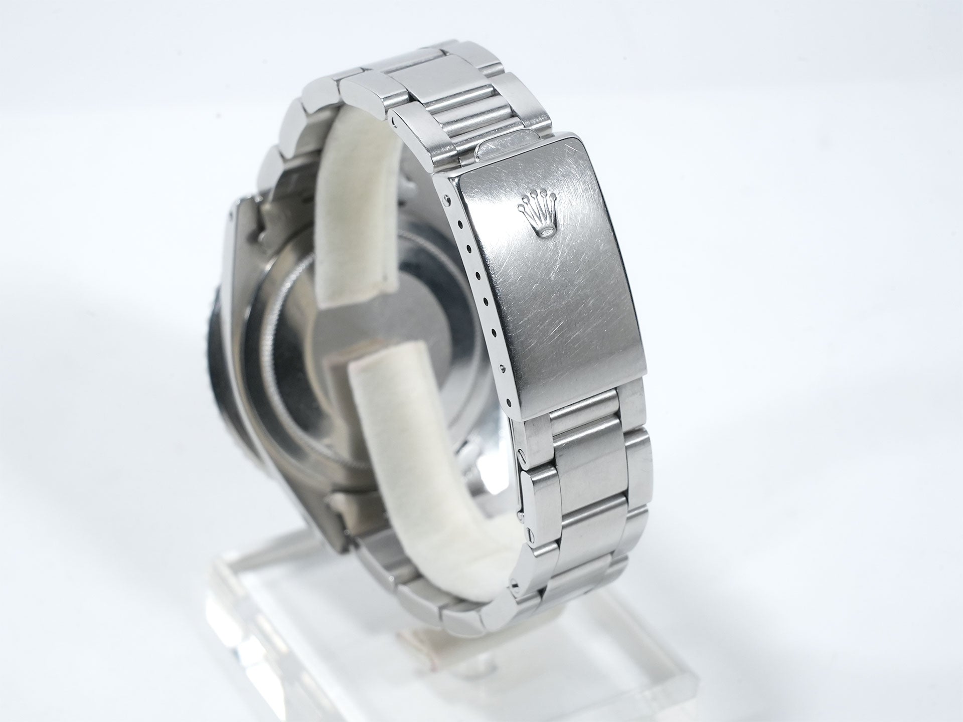 Pre-owned Rolex GMT-Master Ref. 1675 Stainless Steel Black Dial Oyster Bracelet t3mfchvm