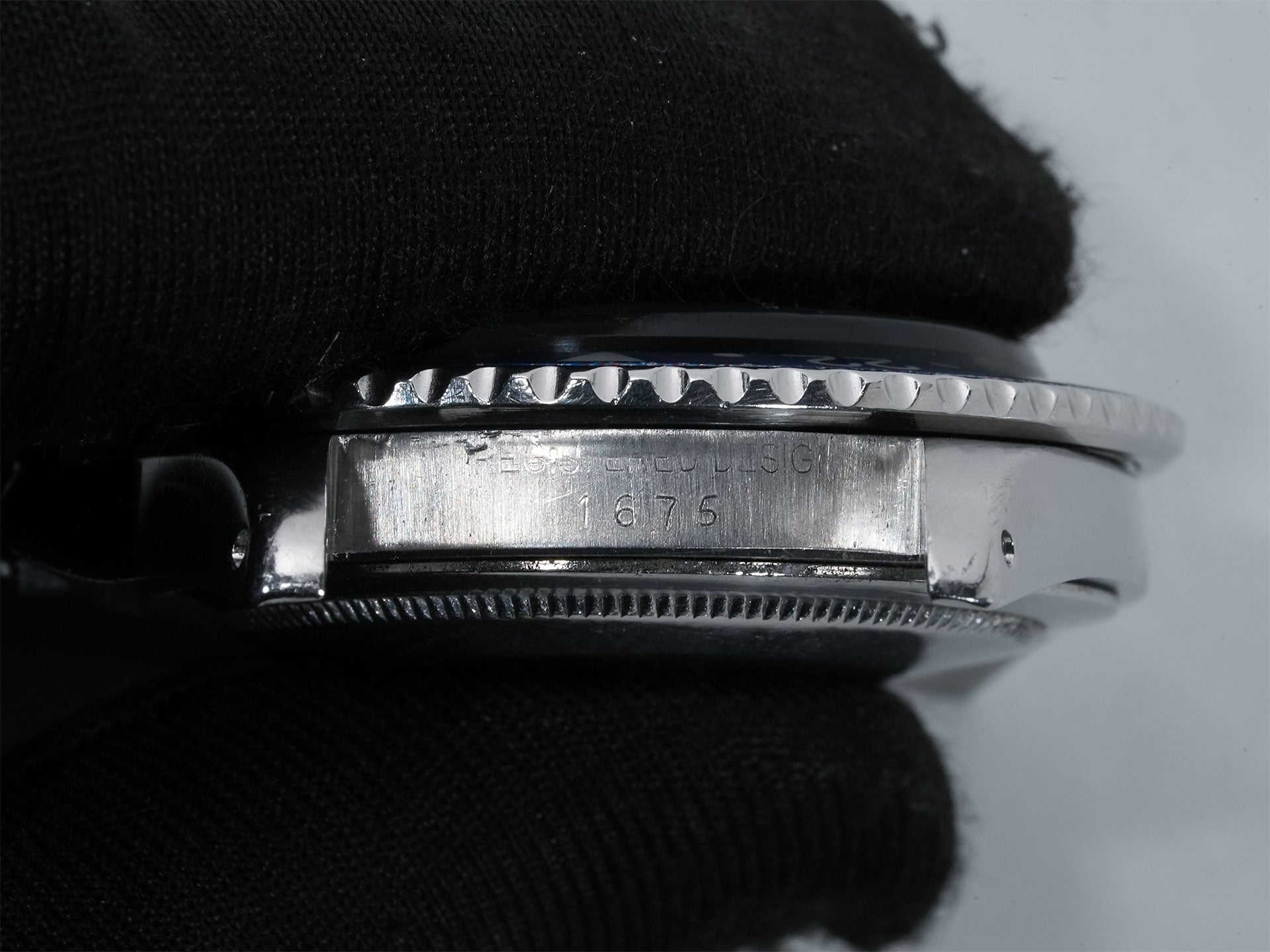 Pre-owned Rolex GMT-Master Ref. 1675 Stainless Steel Black Dial Oyster Bracelet t3mfchvm