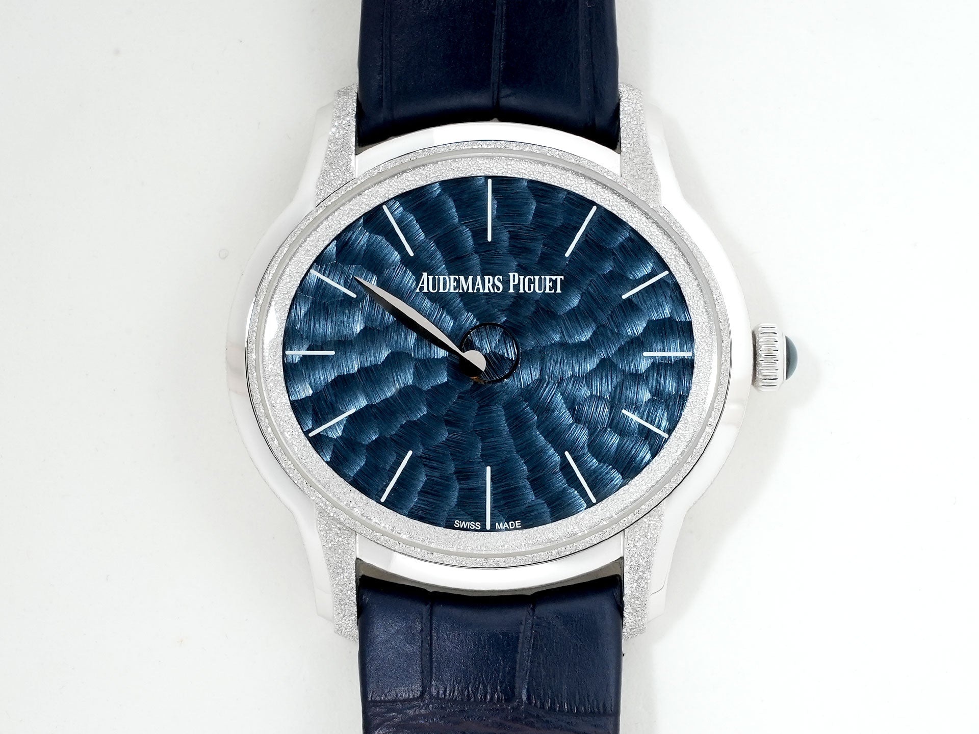 オーデマピゲ ミレネリー フロステッドゴールド フィロソフィーク Ref.77266BC.GG.A326CR.01 ホワイトゴールド ブルー文字盤 美中古 vq3yadih