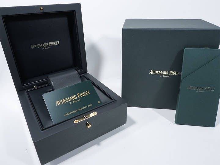 オーデマピゲ ミレネリー フロステッドゴールド フィロソフィーク Ref.77266BC.GG.A326CR.01 ホワイトゴールド ブルー文字盤 美中古 vq3yadih