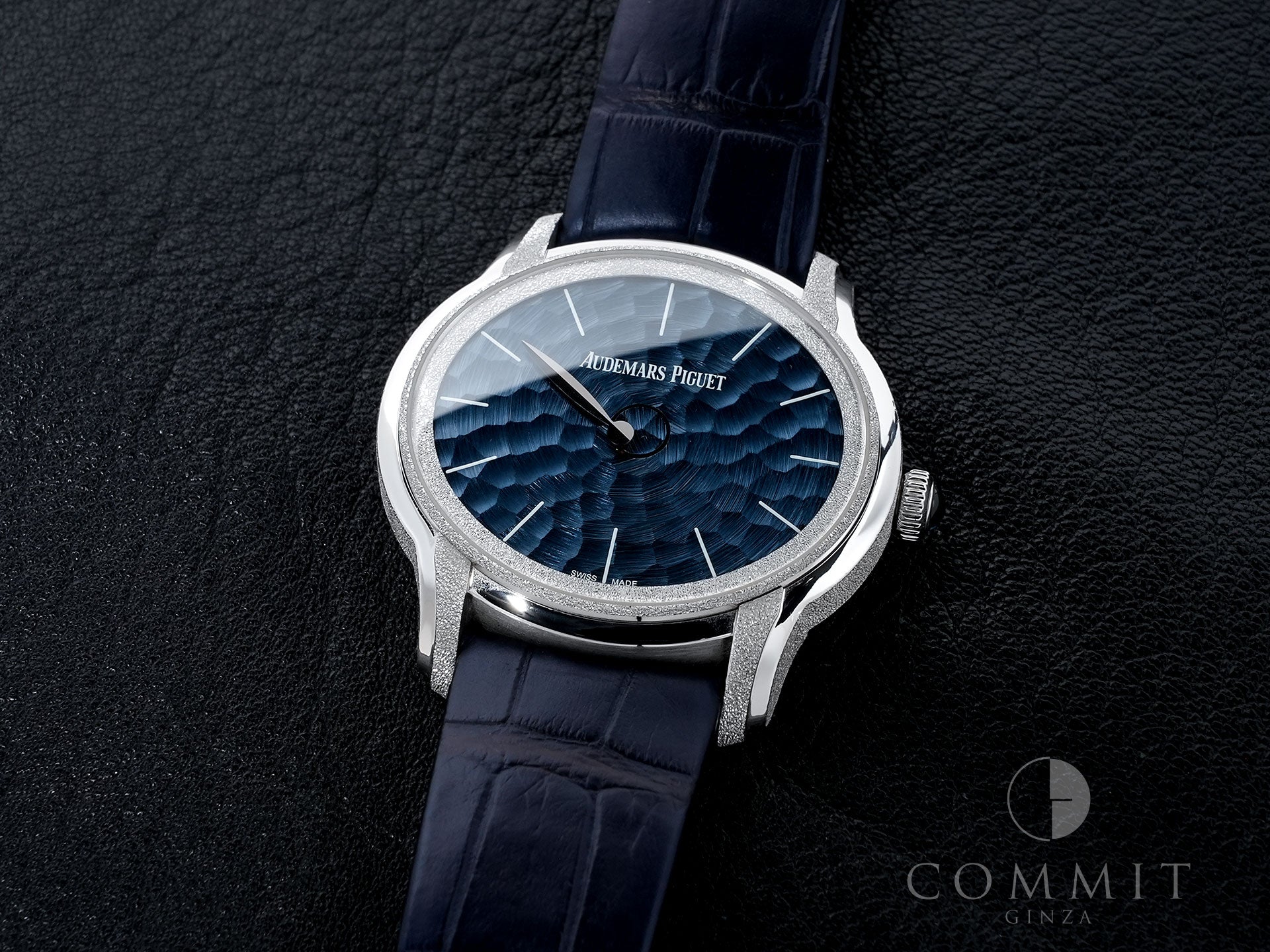 オーデマピゲ ミレネリー フロステッドゴールド フィロソフィーク Ref.77266BC.GG.A326CR.01 ホワイトゴールド ブルー文字盤 美中古 vq3yadih