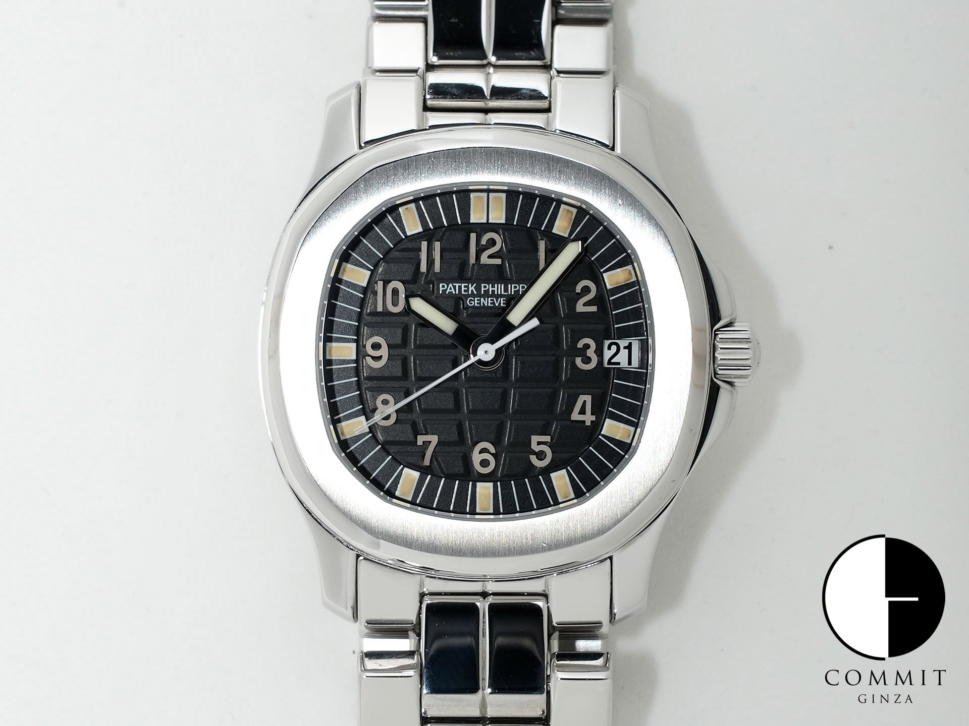 パテックフィリップ アクアノート ミディアム Ref.5066/1A-001 ステンレススチール ブラック文字盤 中古 7d5b3msp