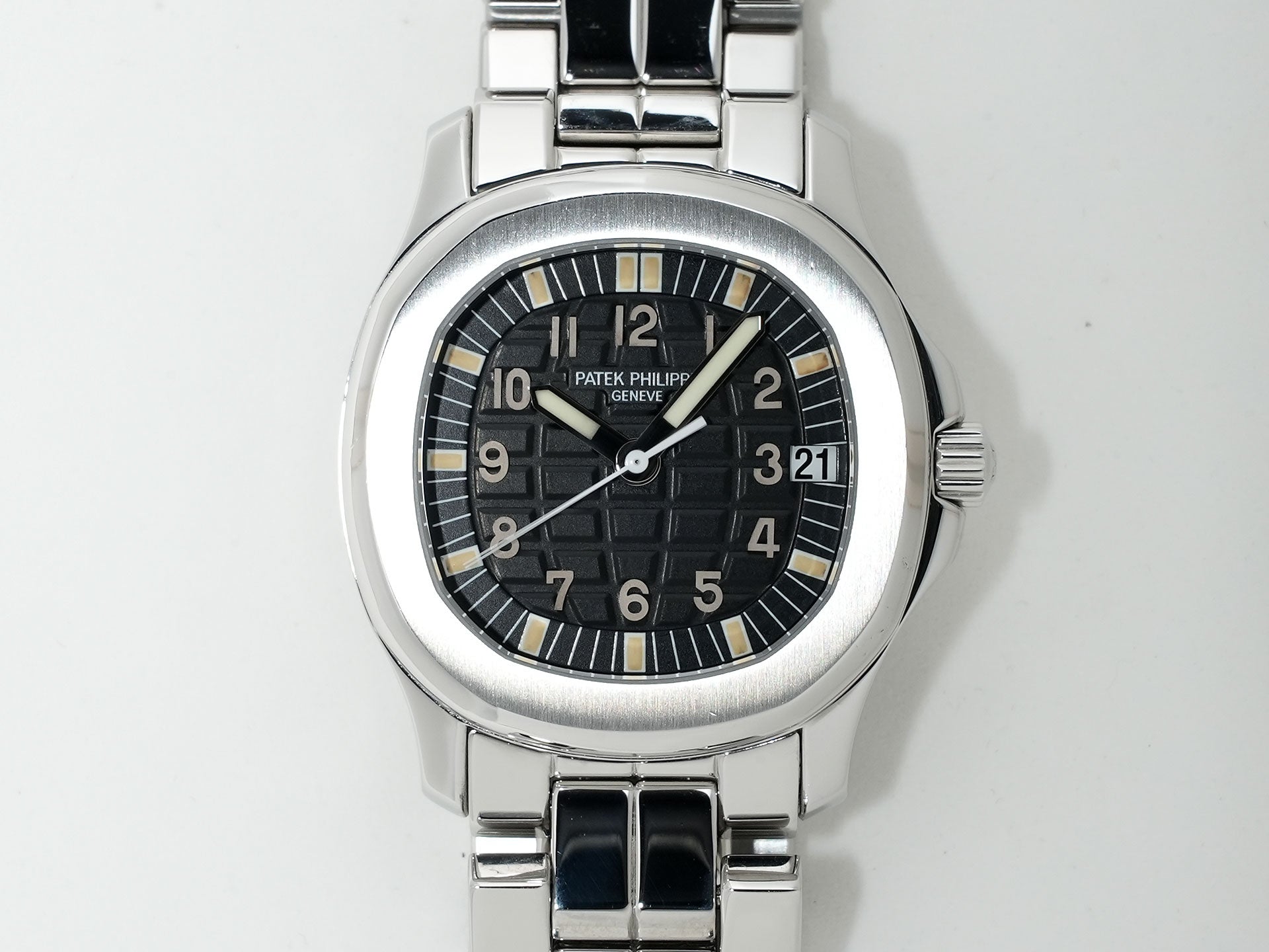 パテックフィリップ アクアノート ミディアム Ref.5066/1A-001 ステンレススチール ブラック文字盤 中古 7d5b3msp