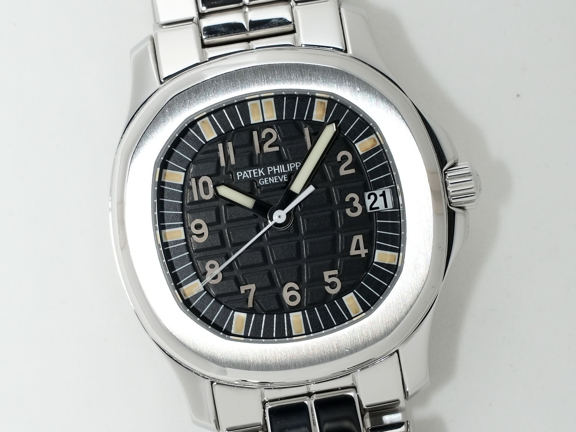 パテックフィリップ アクアノート ミディアム Ref.5066/1A-001 ステンレススチール ブラック文字盤 中古 7d5b3msp