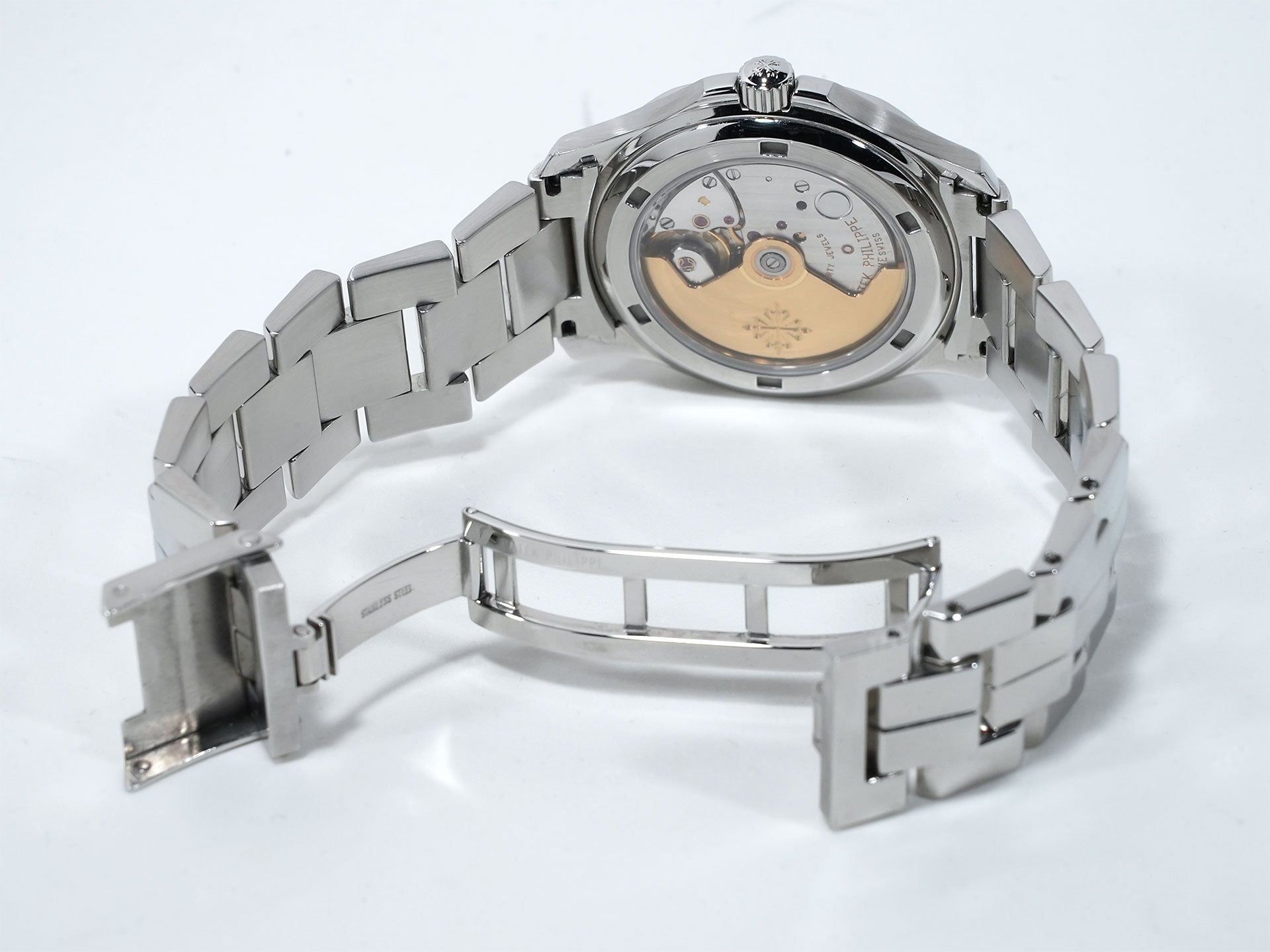 パテックフィリップ アクアノート ミディアム Ref.5066/1A-001 ステンレススチール ブラック文字盤 中古 7d5b3msp