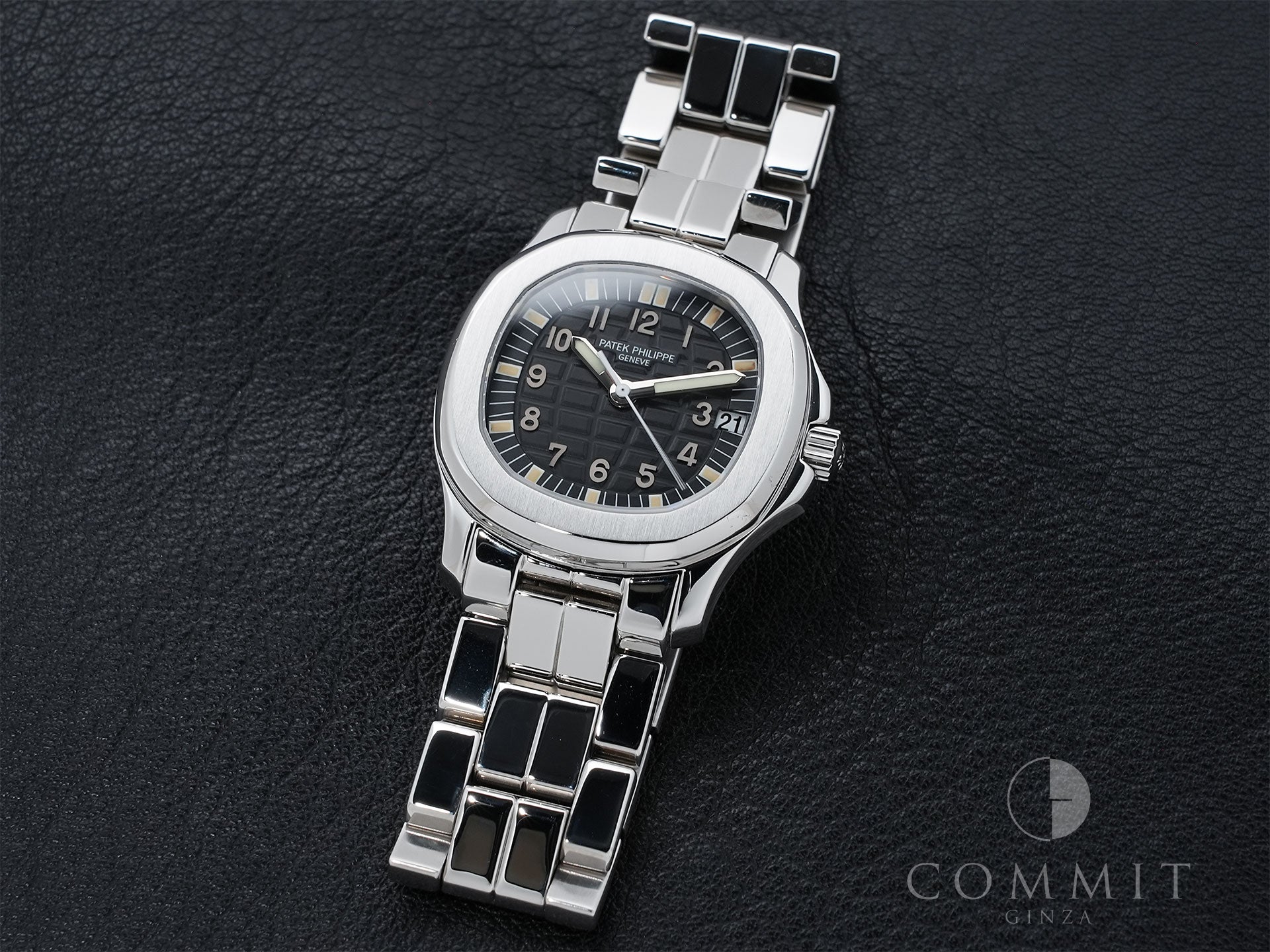 パテックフィリップ アクアノート ミディアム Ref.5066/1A-001 ステンレススチール ブラック文字盤 中古 7d5b3msp