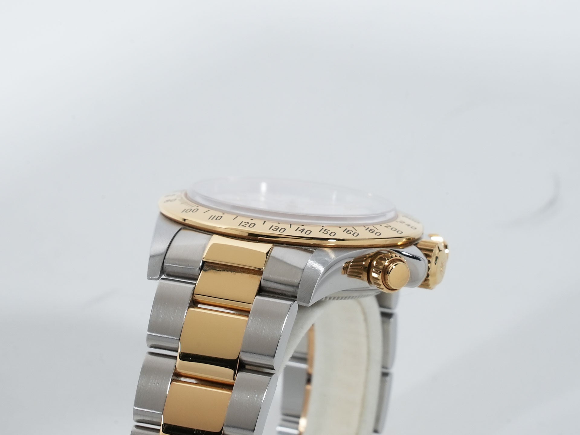 ロレックス デイトナ エルプリメロ Ref.16523 ステンレススチール/イエローゴールド ホワイト文字盤 中古 6jjsvyyz